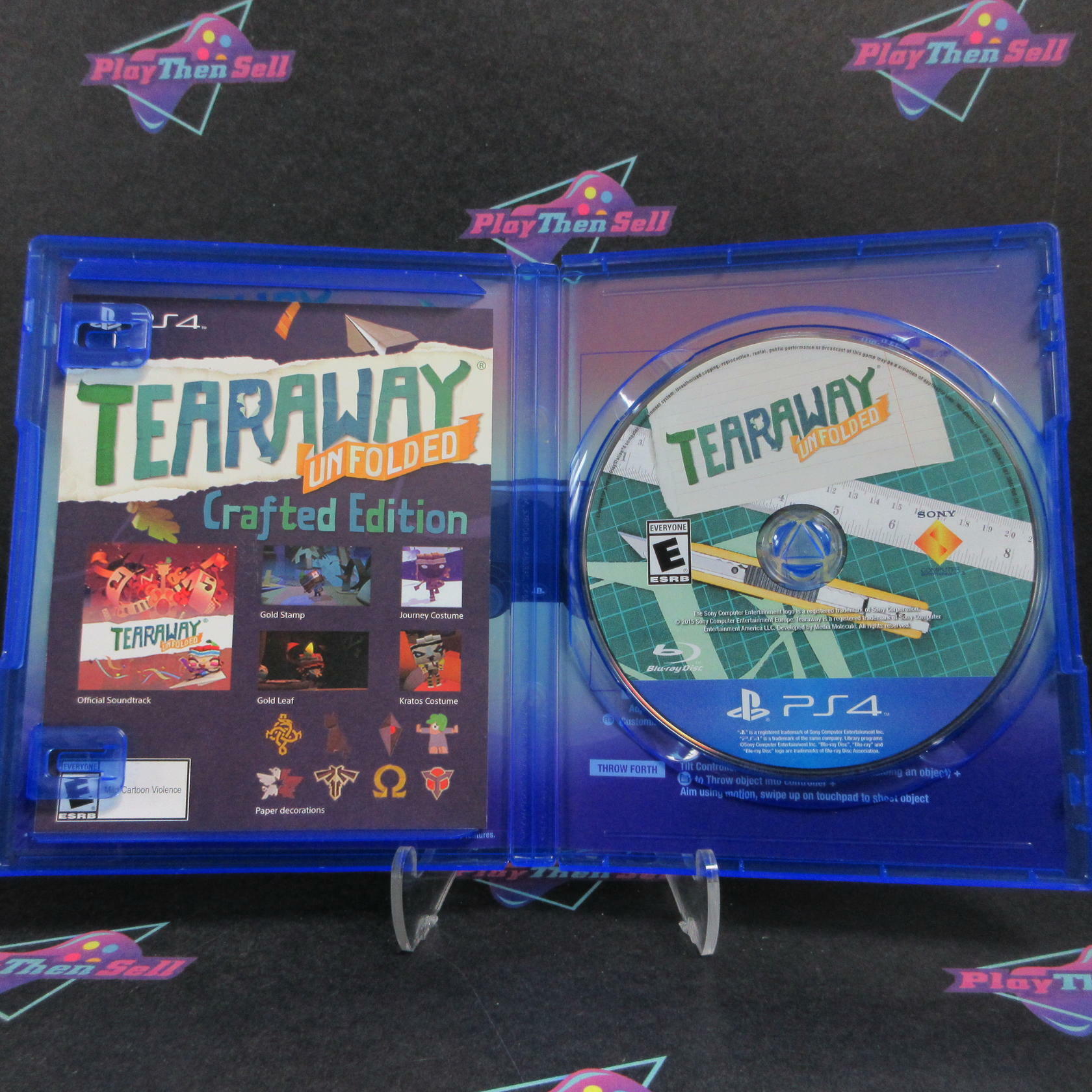 Tearaway Unfolded PS4 PlayStation 4 Complete - Excellent