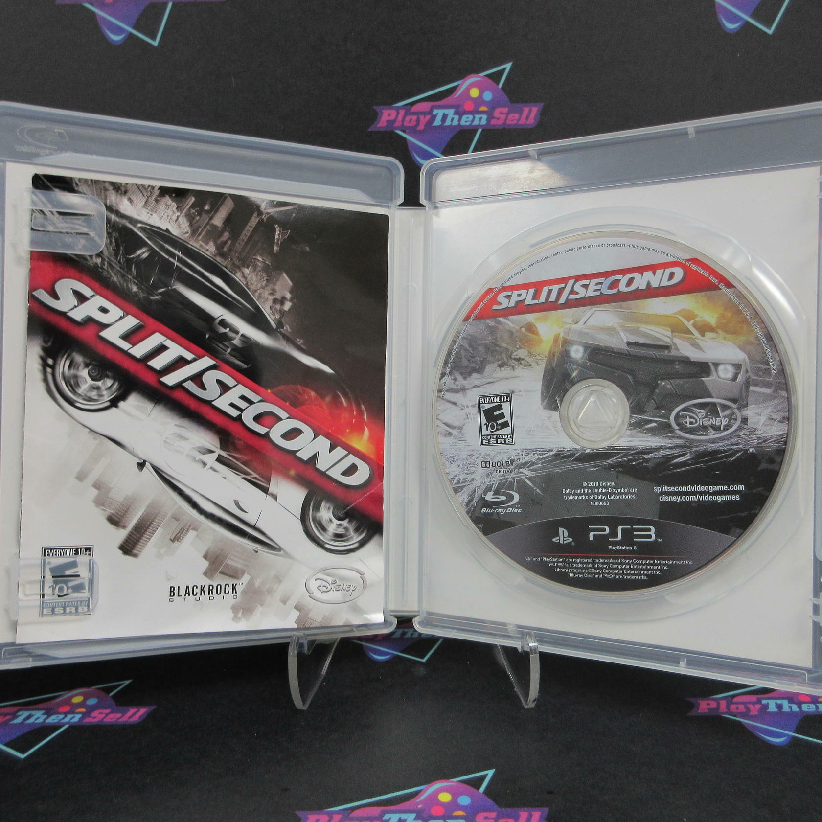Split/Second PS3 PlayStation 3 AD Complete CIB - Very Good