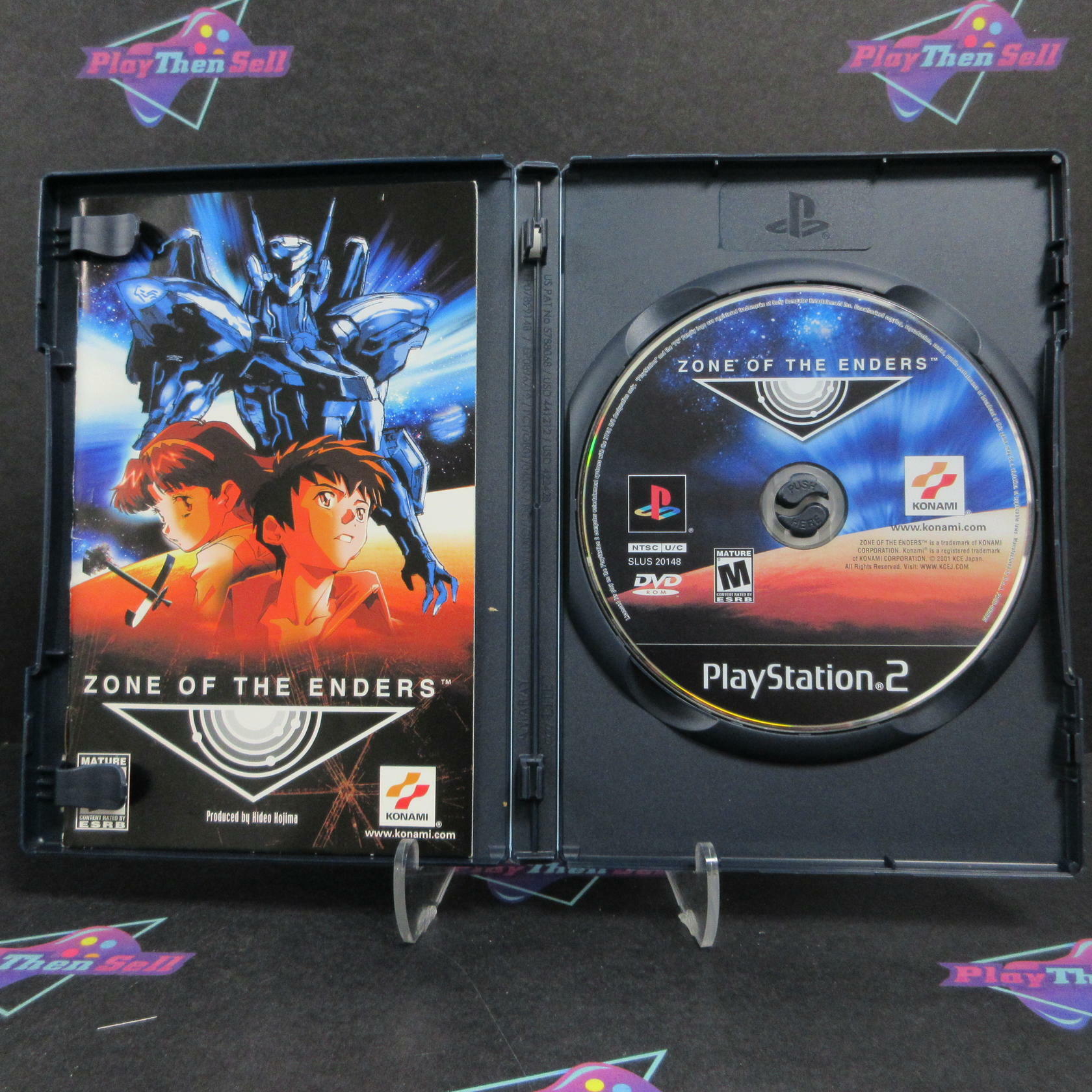 Zone of the Enders PS2 PlayStation 2 + Demo Disc - Like New