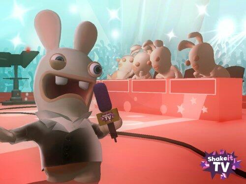 Rayman Raving Rabbids TV Party Nintendo Wii - Like New
