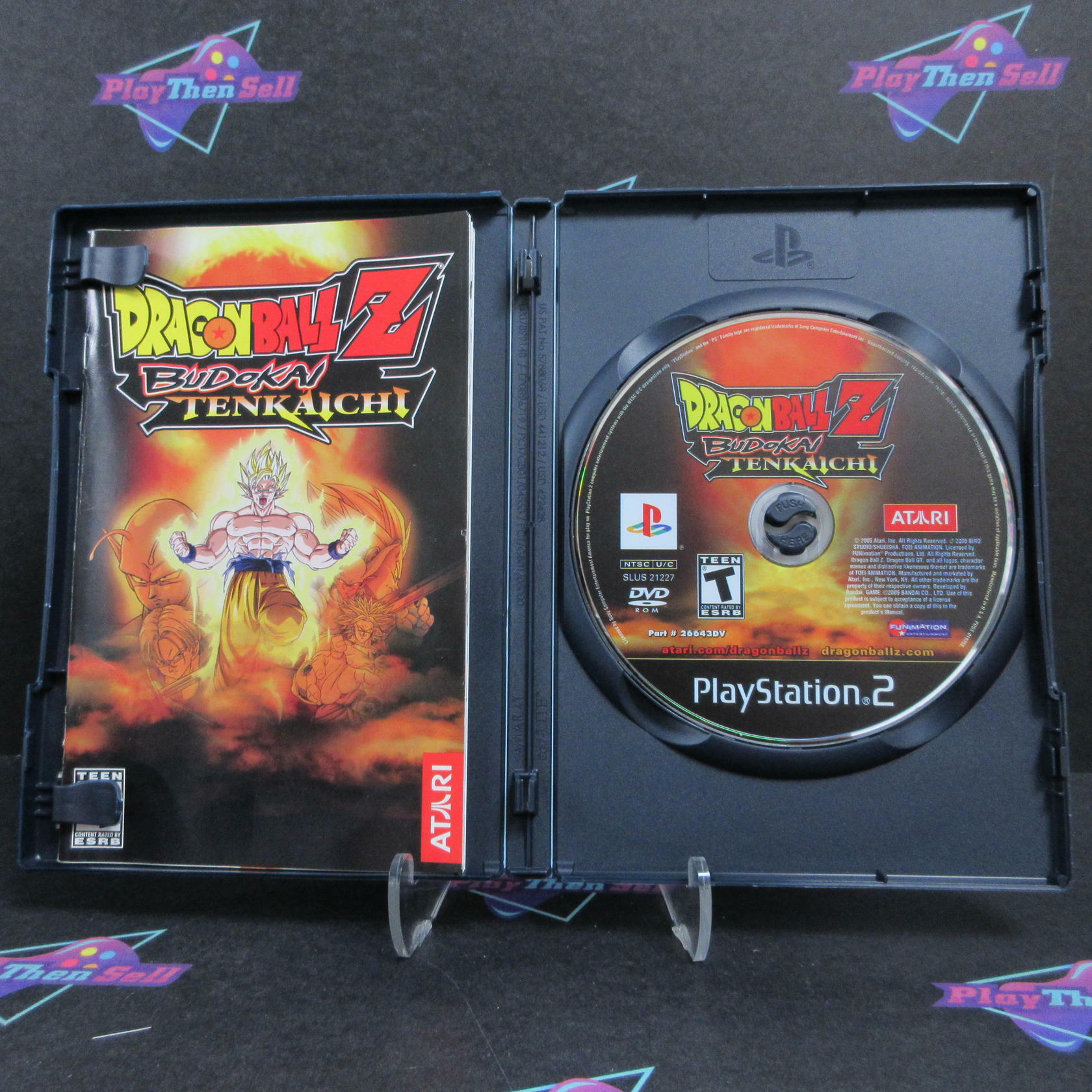 Dragonball Z Budokai Tenkaichi PS2 PlayStation 2 Complete - Excellent