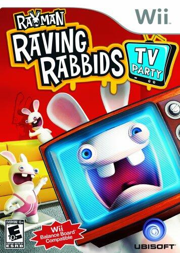 Rayman Raving Rabbids TV Party Nintendo Wii - Like New
