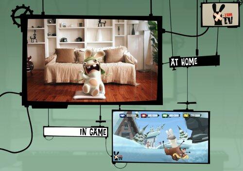 Rayman Raving Rabbids TV Party Nintendo Wii - Like New