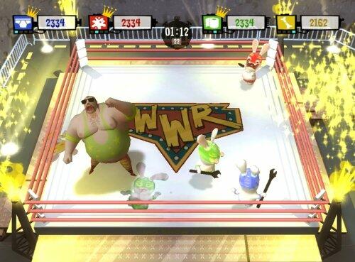 Rayman Raving Rabbids TV Party Nintendo Wii - Like New
