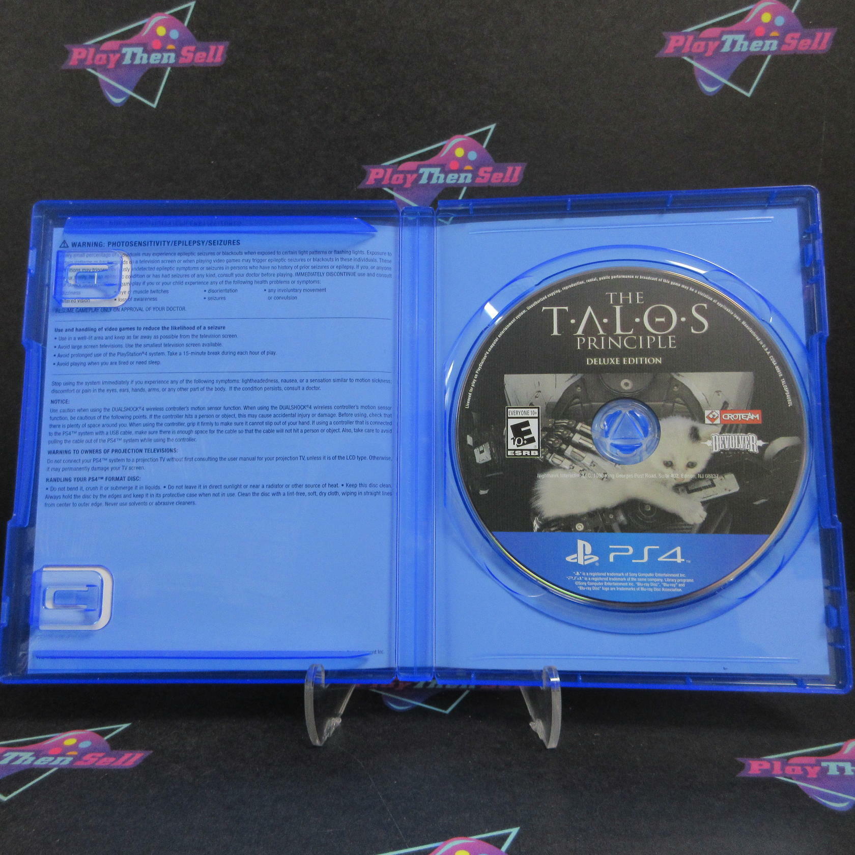 The Talos Principle Deluxe Edition PS4 PlayStation 4 Complete - Excellent
