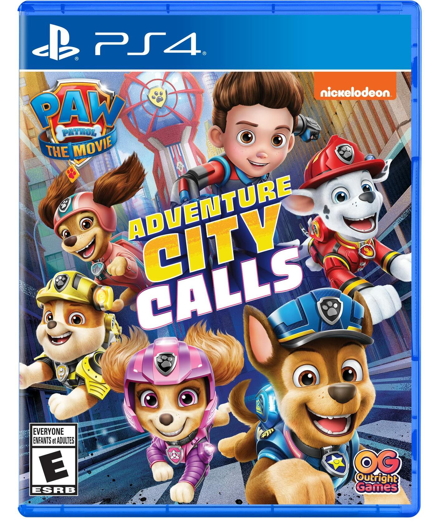 Paw Patrol The Movie Adventure City Calls PS4 PlayStation 4 Complete - Excellent
