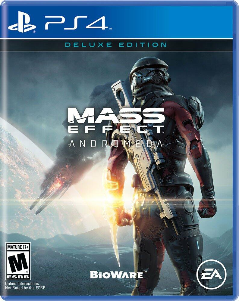 Mass Effect Andromeda Deluxe Edition PS4 PlayStation 4 Complete - Excellent