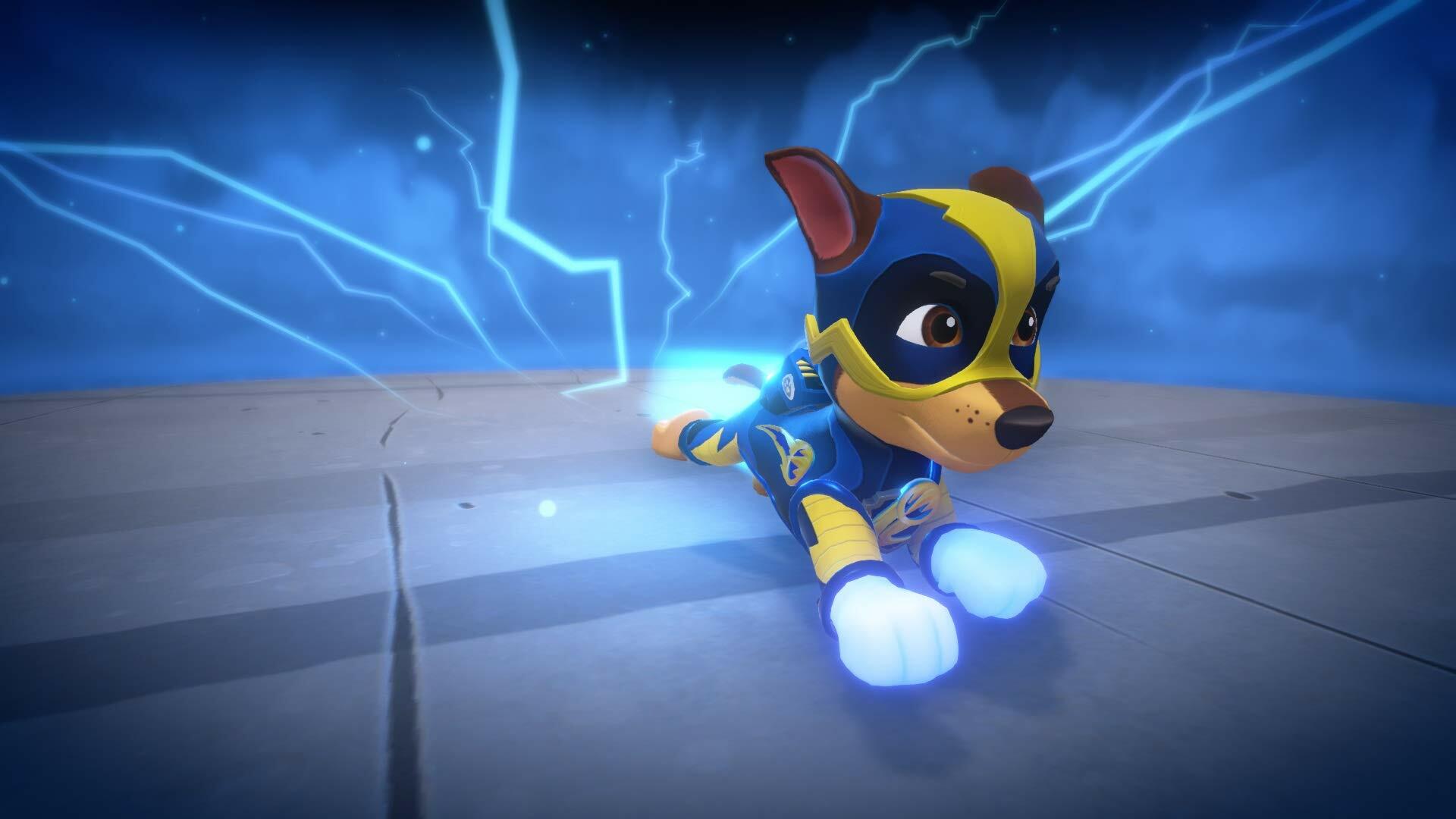 Paw Patrol Mighty Pups Save Adventure Bay PS4 PlayStation 4 Complete - Excellent