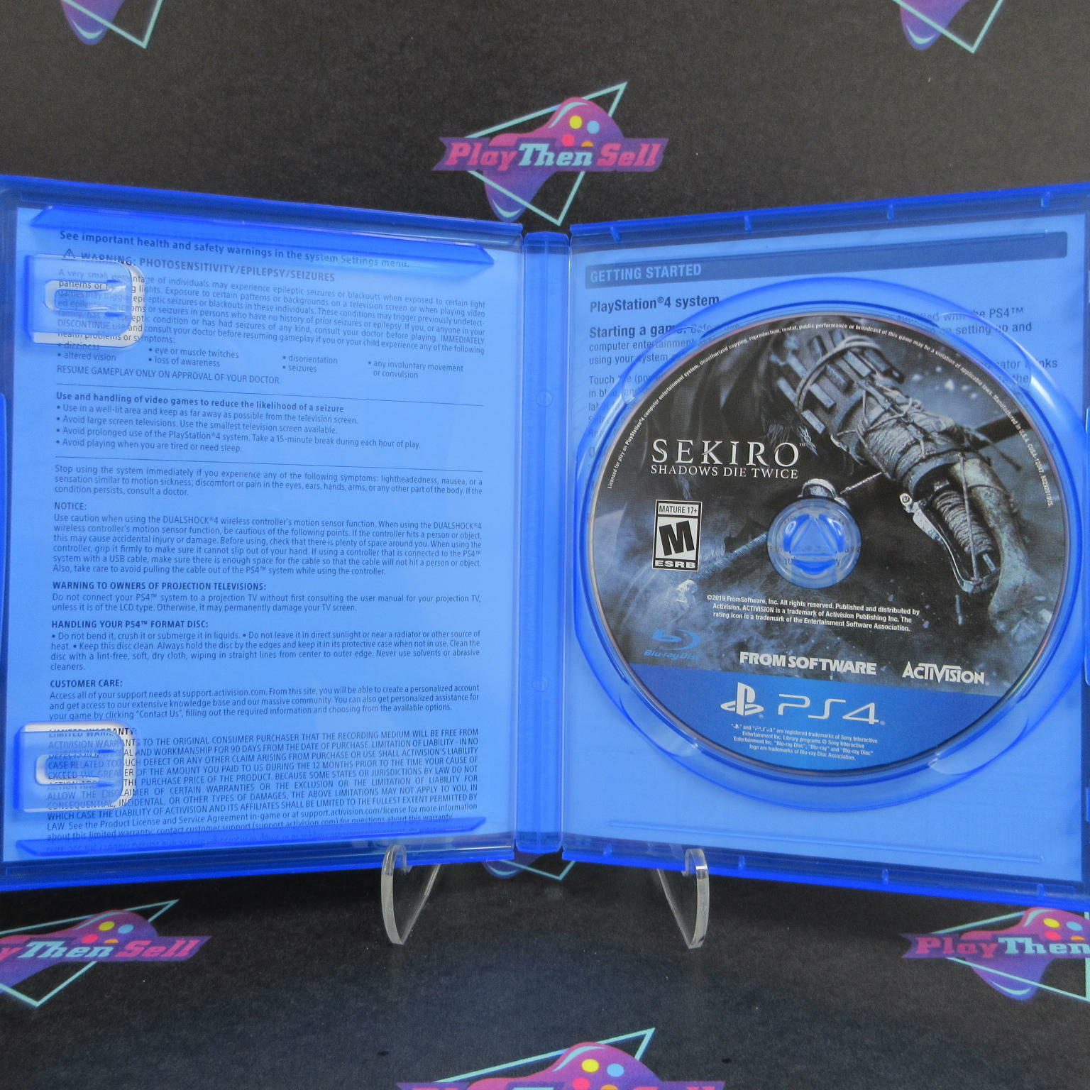 Sekiro Shadows Die Twice PS4 PlayStation 4 Complete - Excellent