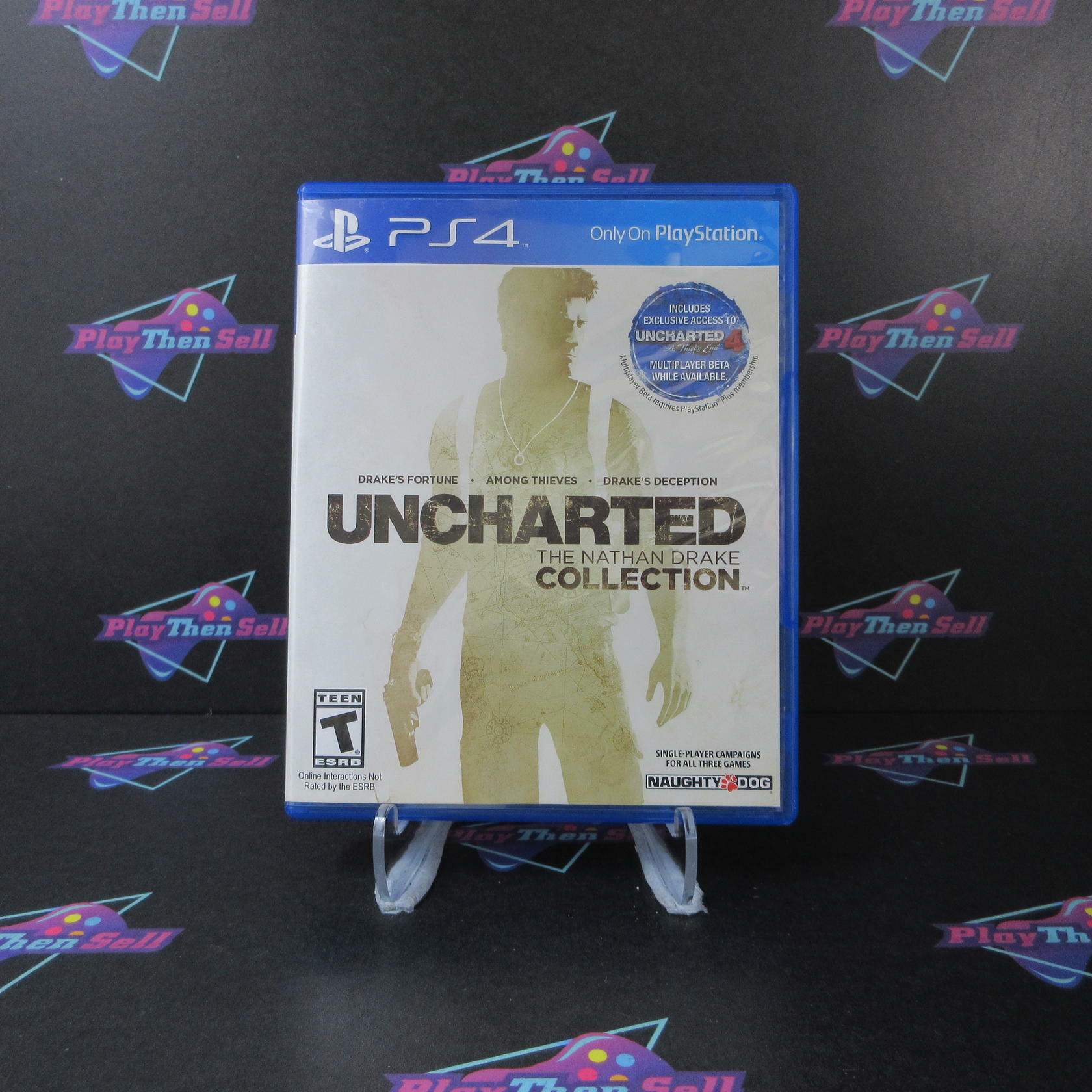 Uncharted The Nathan Drake Collection PS4 PlayStation 4 DD Complete CIB - Very Good