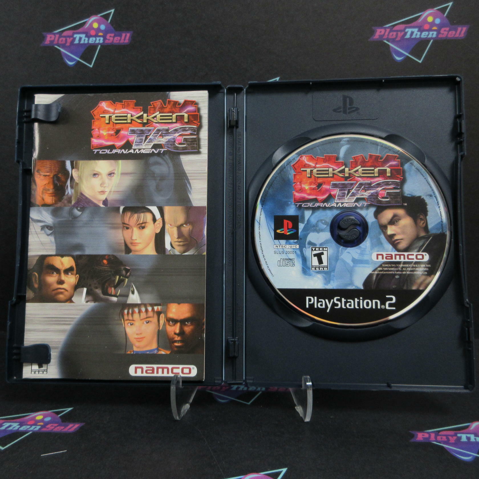 Tekken Tag Tournament PS2 PlayStation 2 + Reg Card Complete - Excellent