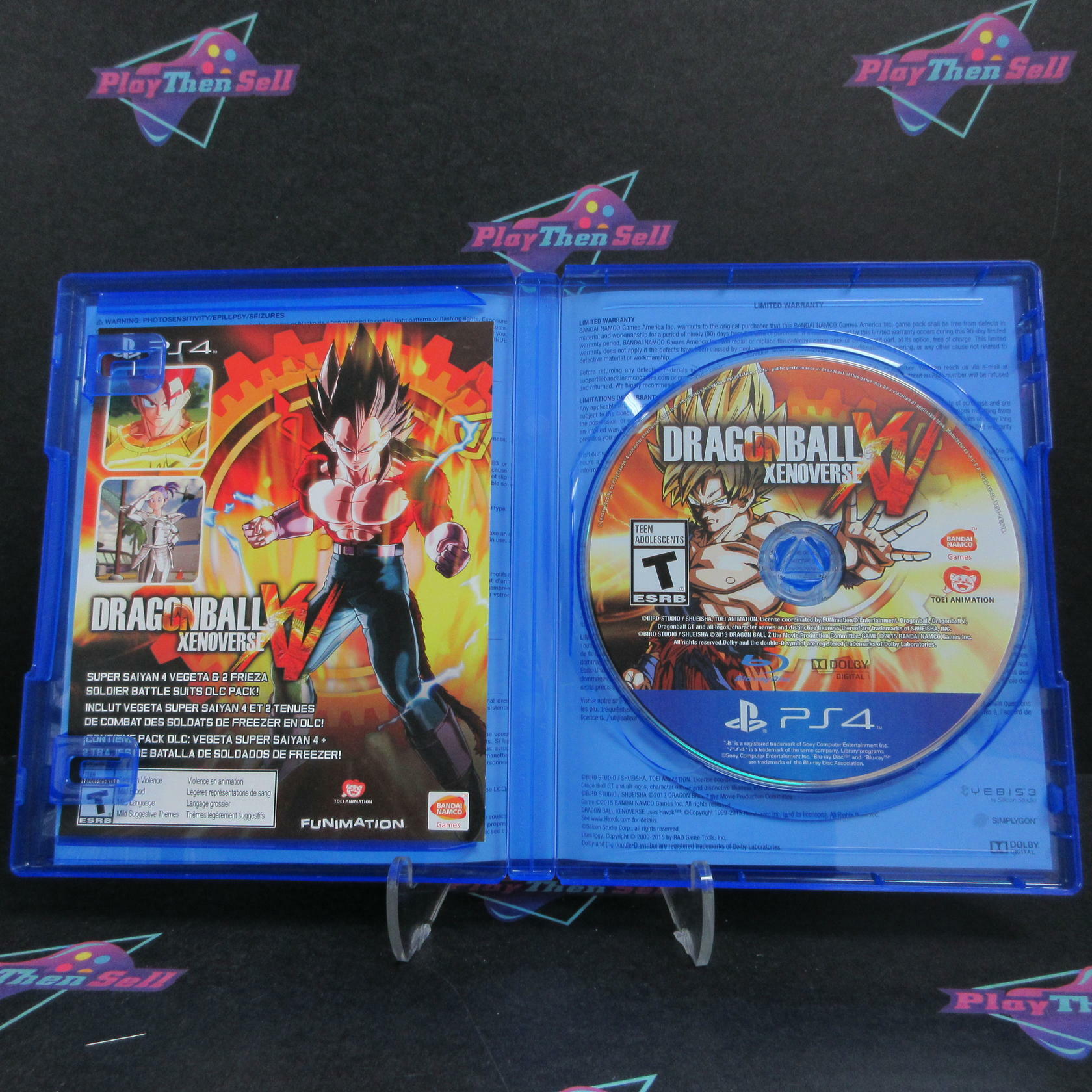 Dragon Ball Xenoverse XV Day One Edition PS4 PlayStation 4 Complete - Excellent