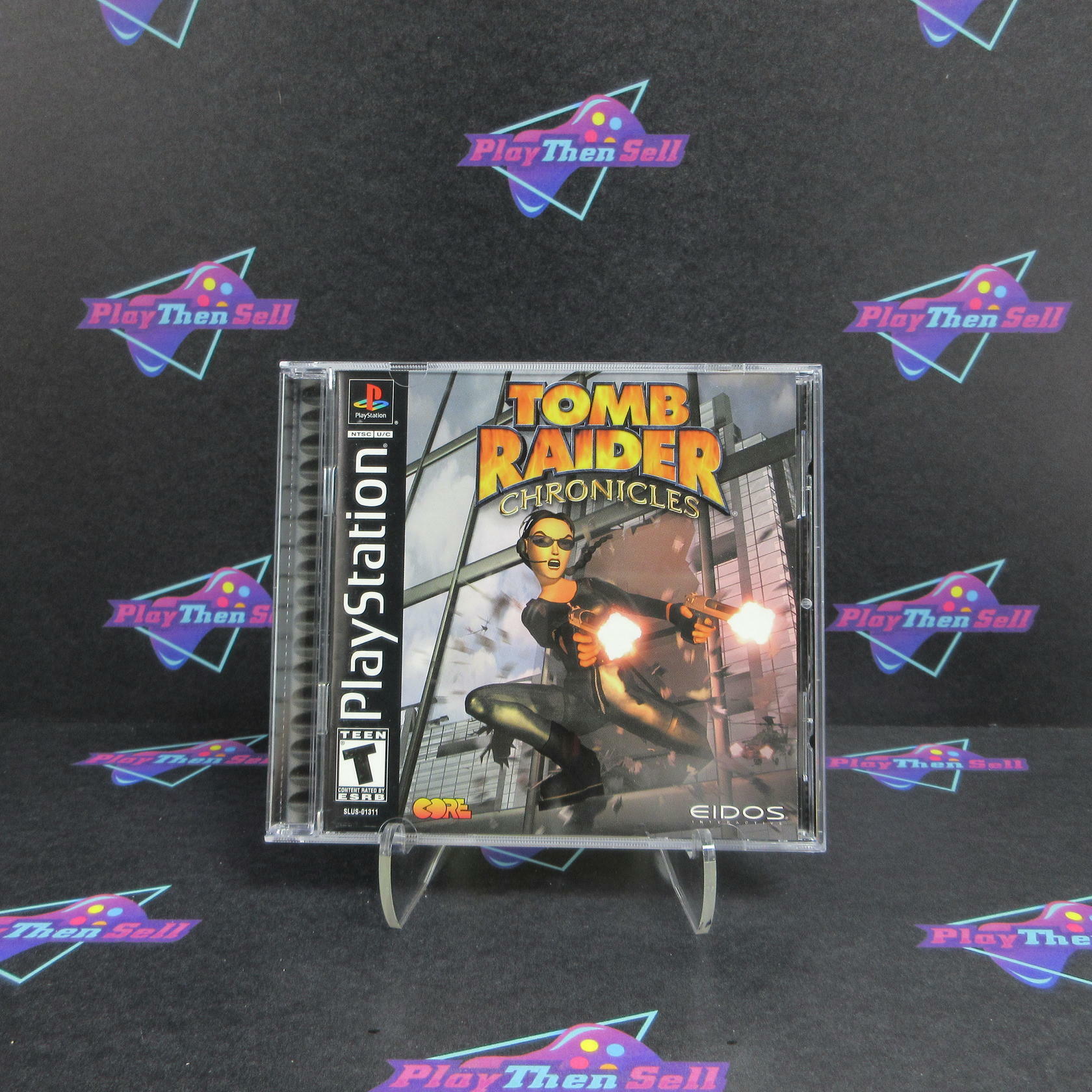 Tomb Raider Chronicles PS1 PlayStation 1 + Reg Card Complete - Excellent