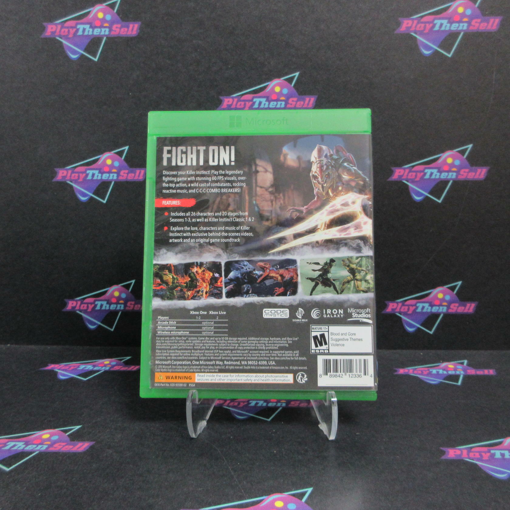 Killer Instinct Definitive Edition Xbox One + Soundtrack Complete - Excellent