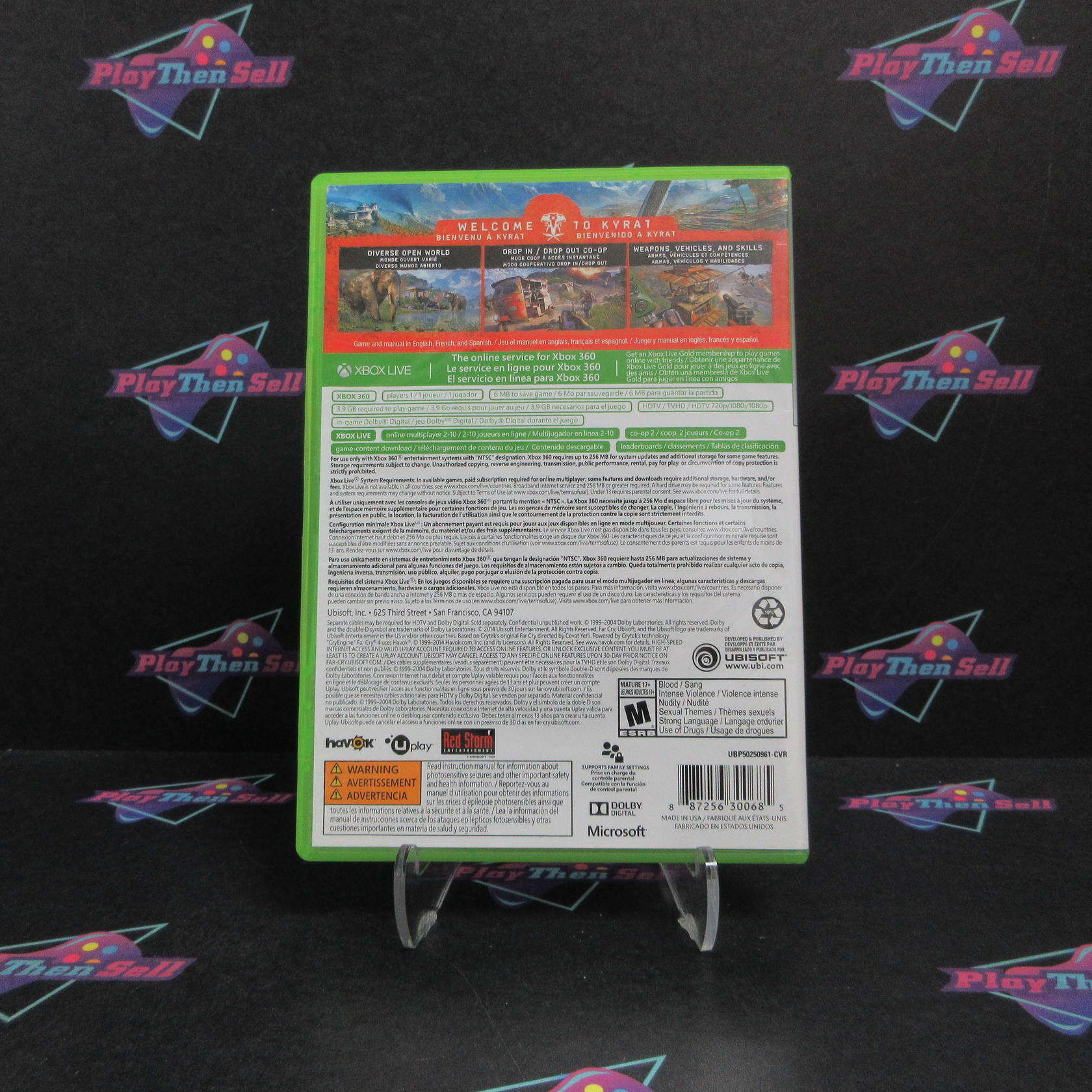 Far Cry 4 Xbox 360 PH - Like New