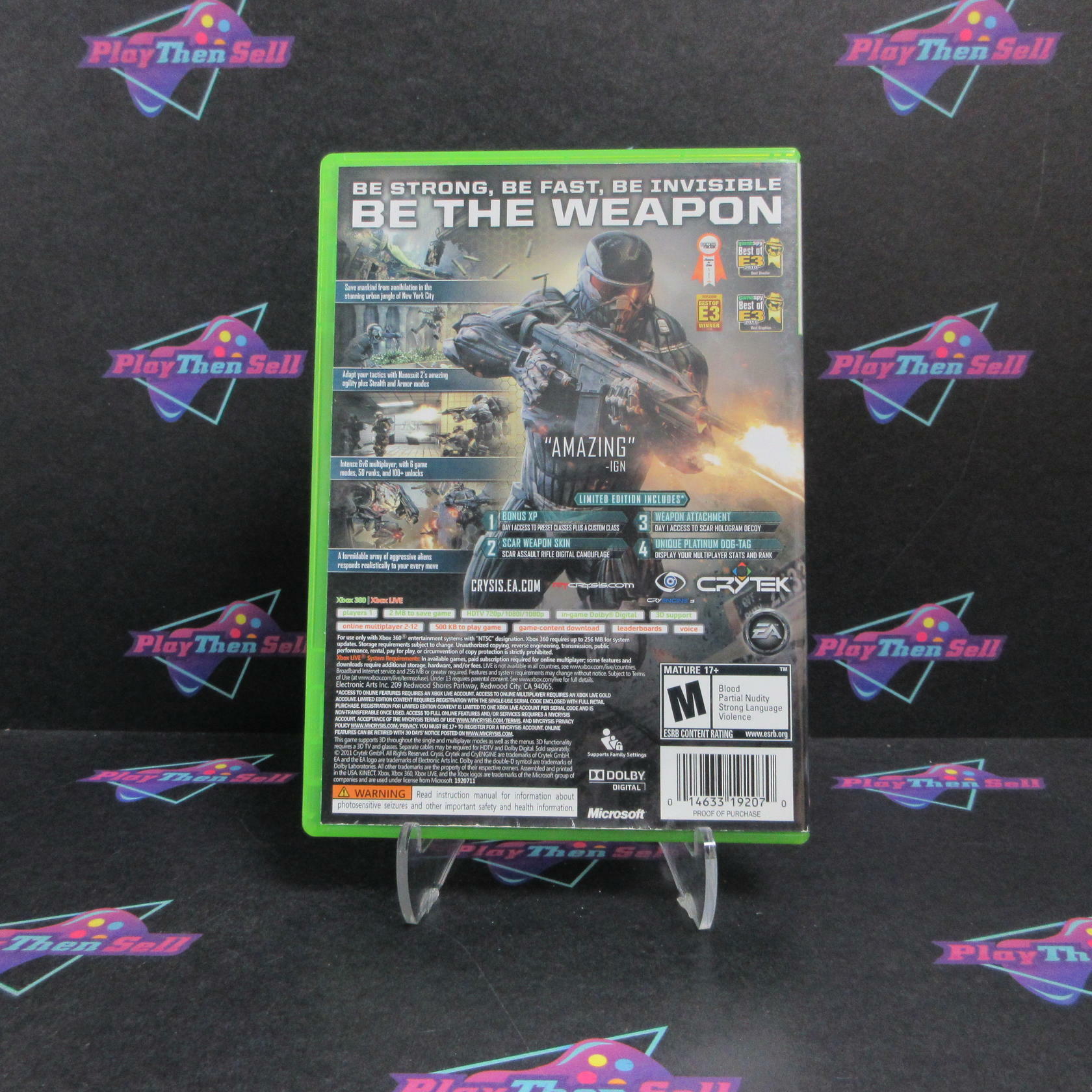 Crysis 2 Limited Edition Xbox 360 AD/NM - Very Good