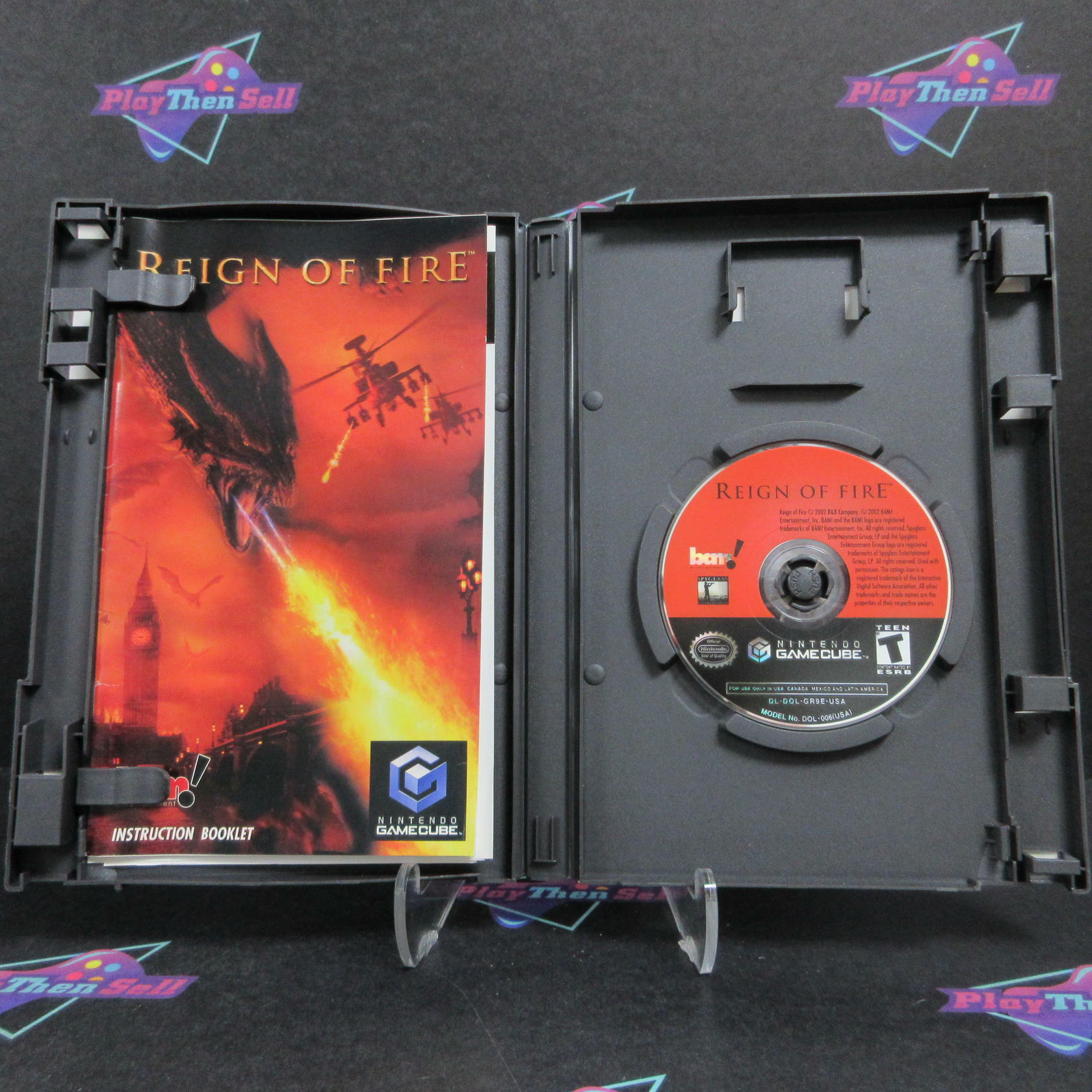 Reign of Fire Nintendo GameCube + Reg Card Complete - Refurbished