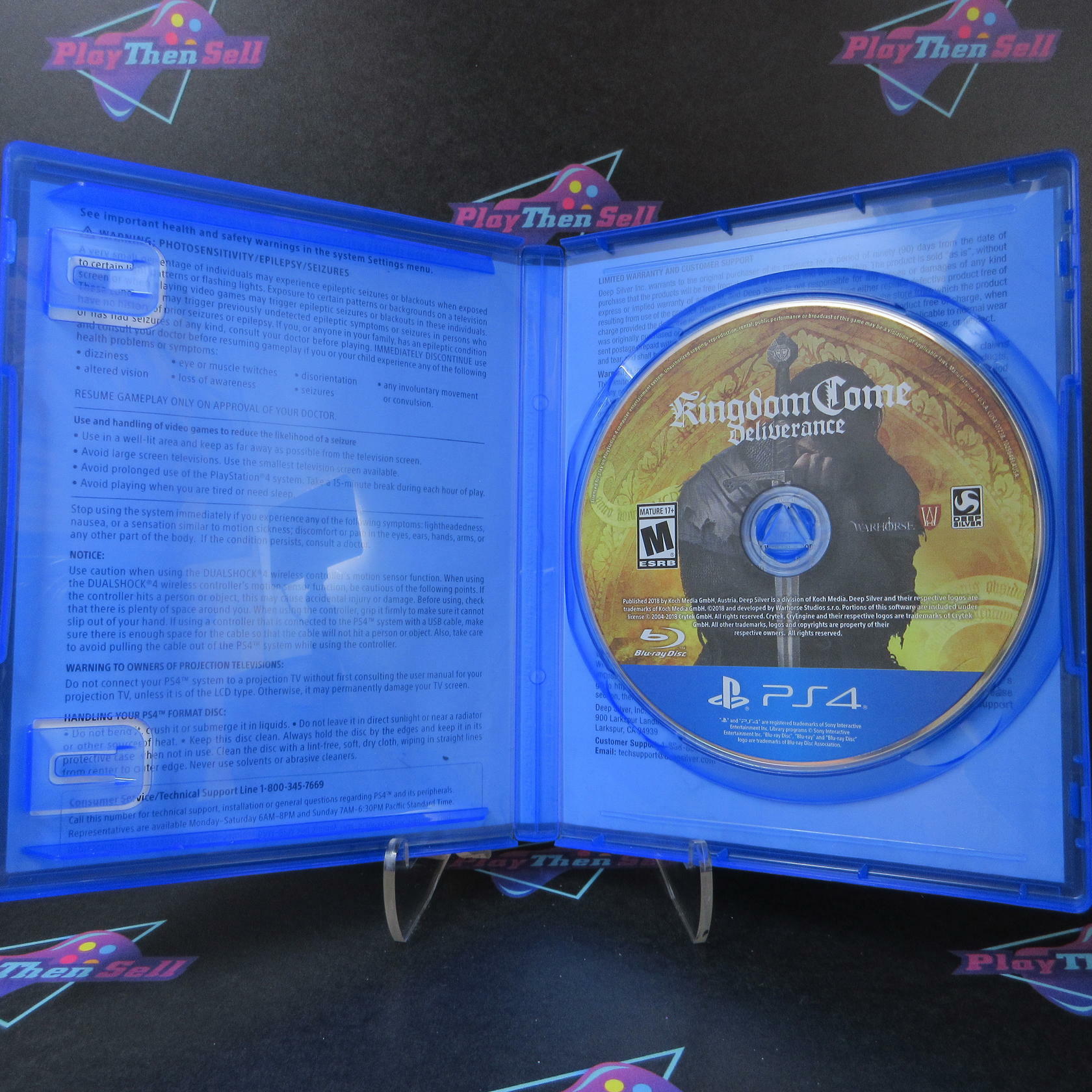 Kingdom Come Deliverance PS4 PlayStation 4 AD - Very Good