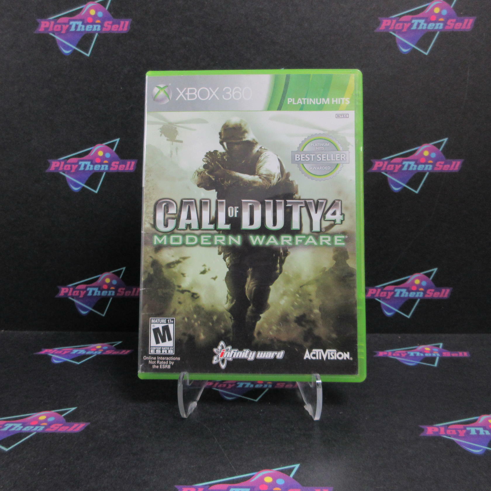 Call of Duty 4 Modern Warfare Xbox 360 PH AD/NM - Very Good