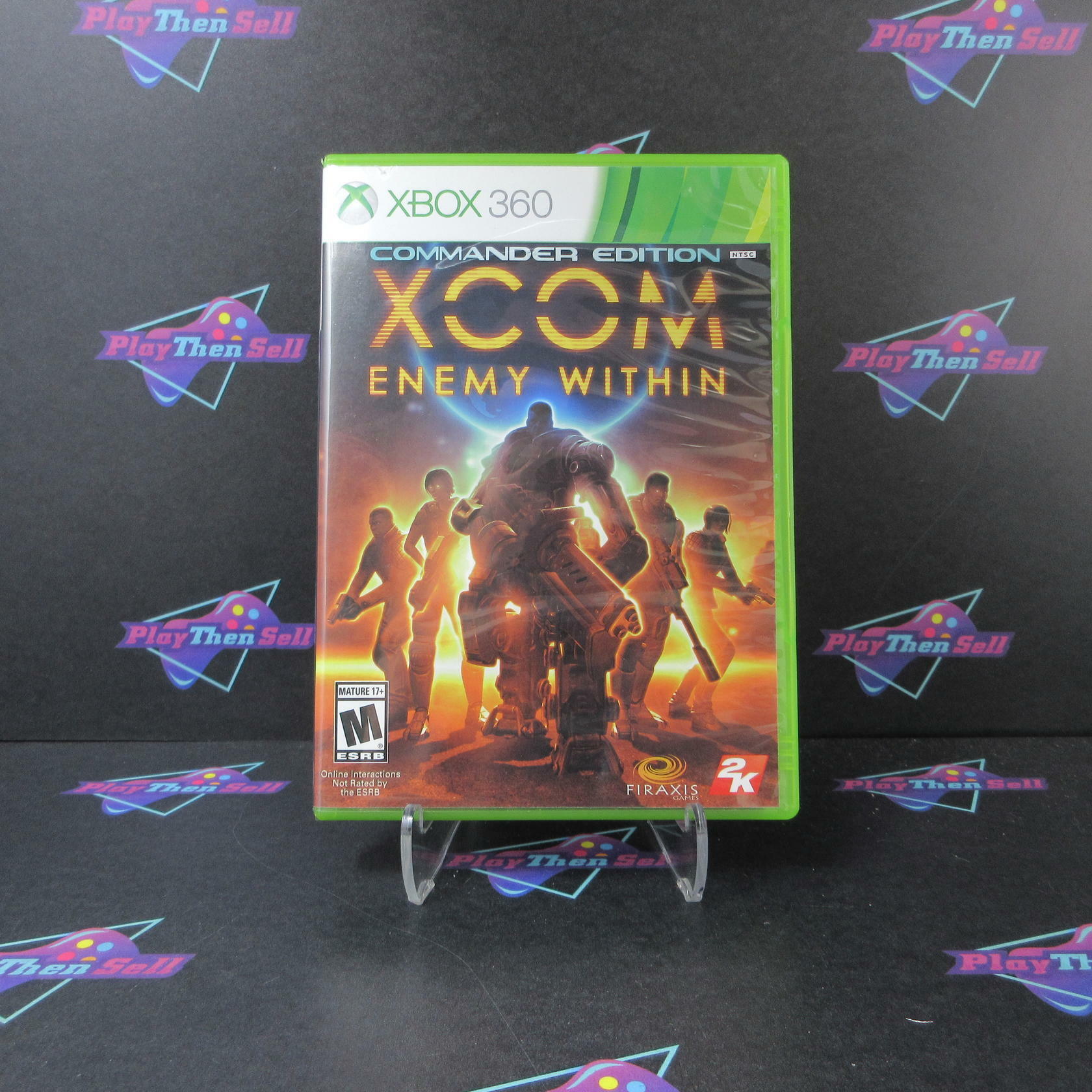 XCOM Enemy Within Commander Edition Xbox 360 Complete - Excellent