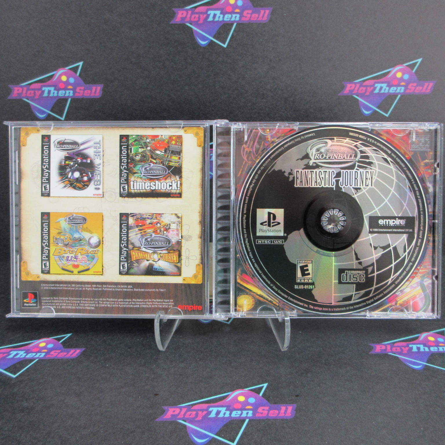 Pro Pinball Fantastic Journey PS1 PlayStation 1 + Reg Card Complete - Excellent