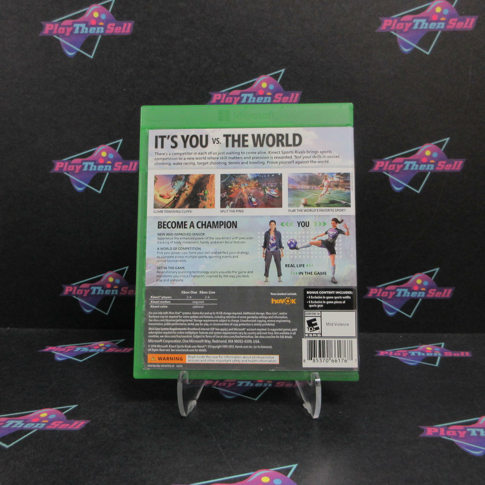 Kinect Sports Rivals Xbox One Complete - Refurbished