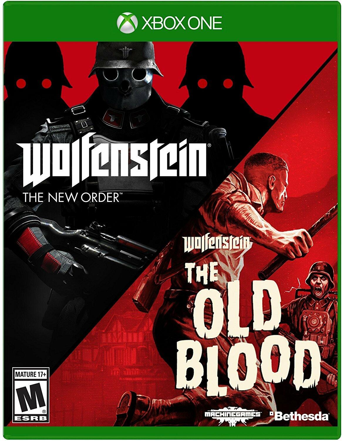 Wolfenstein The New Order / The Old Blood Xbox One Complete - Refurbished