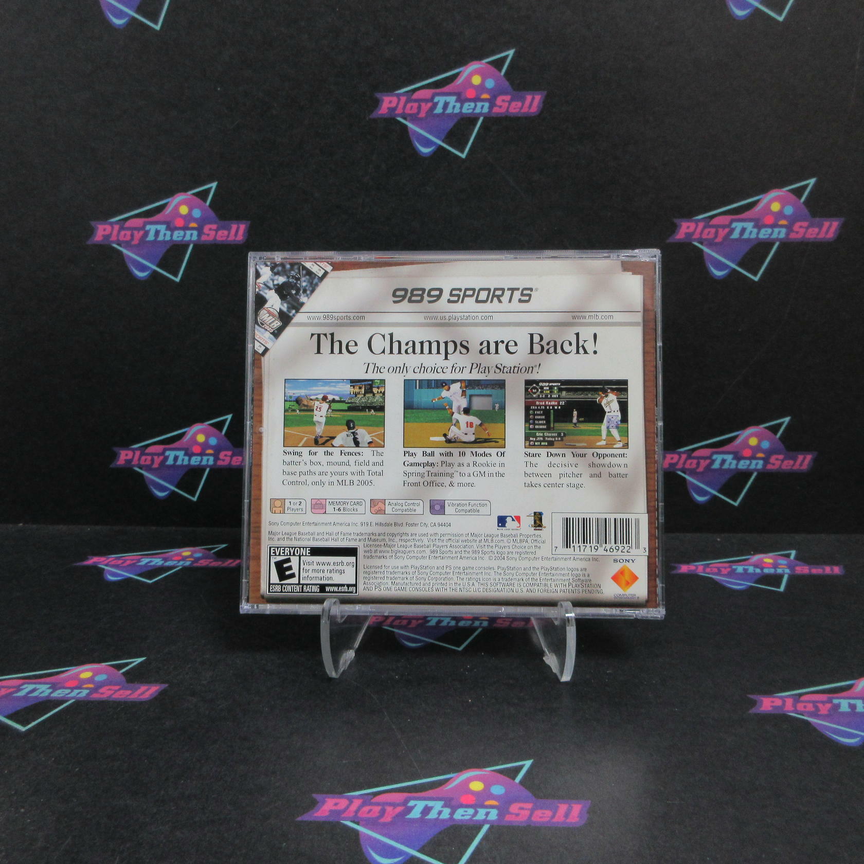 MLB 2005 PS1 PlayStation 1 Complete - Excellent