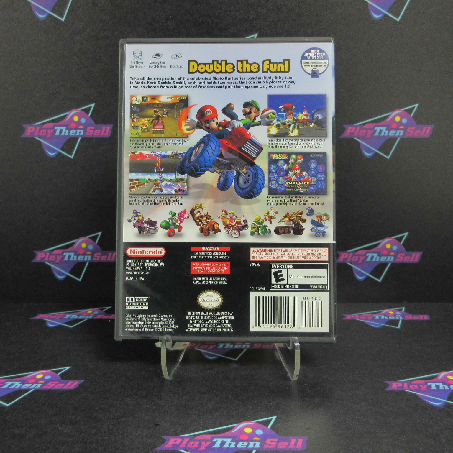 Mario Kart Double Dash Nintendo GameCube Complete - Refurbished