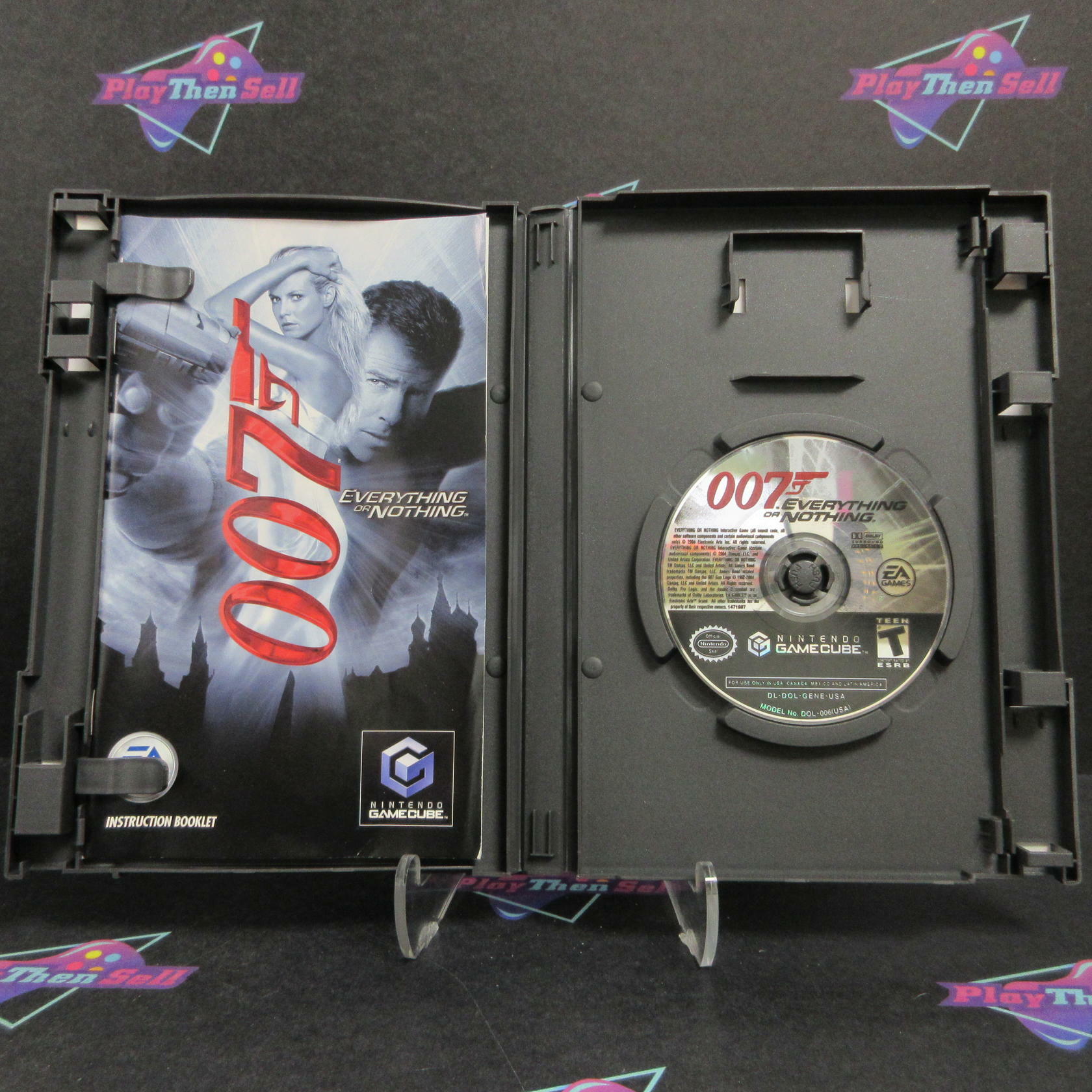 James Bond 007 Everything or Nothing Nintendo GameCube PC Complete - Refurbished