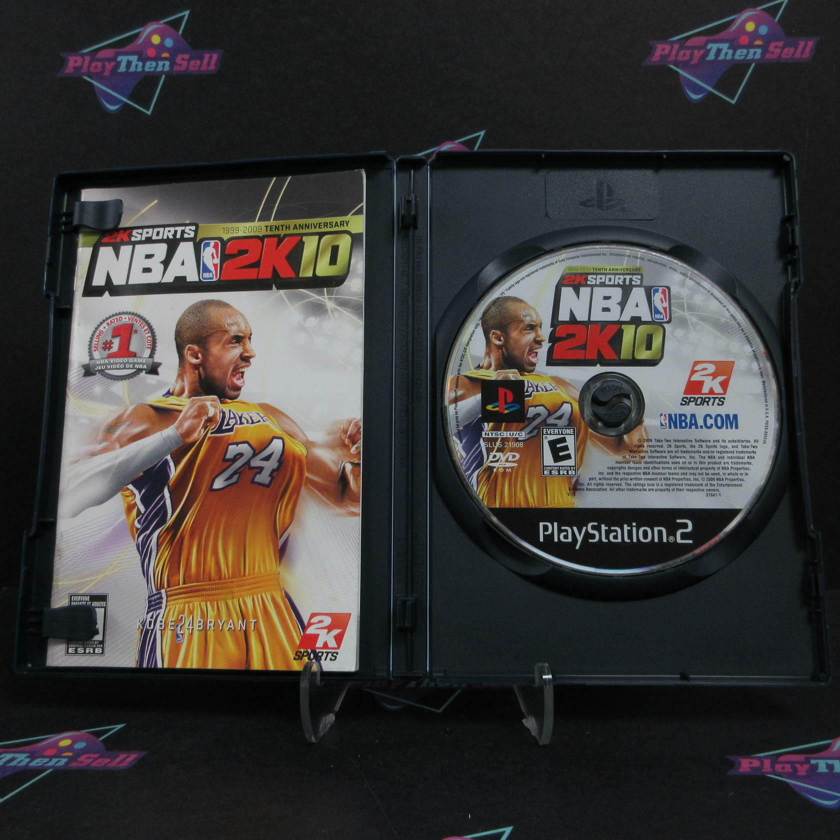 NBA 2K10 PS2 PlayStation 2 Complete - Excellent