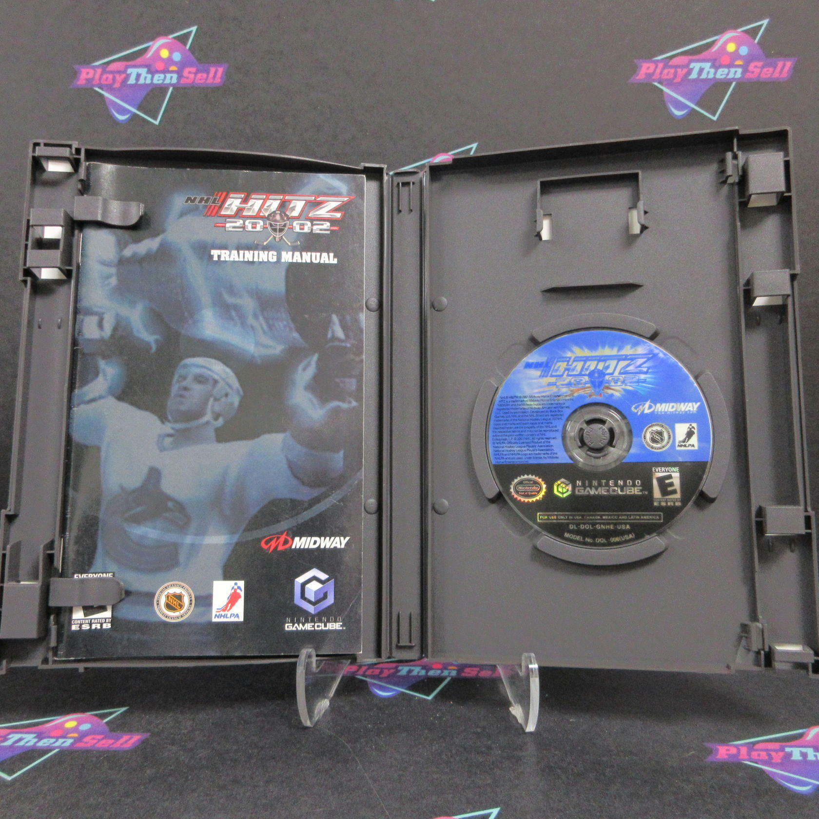 NHL Hitz 2002 Nintendo GameCube Complete - Refurbished