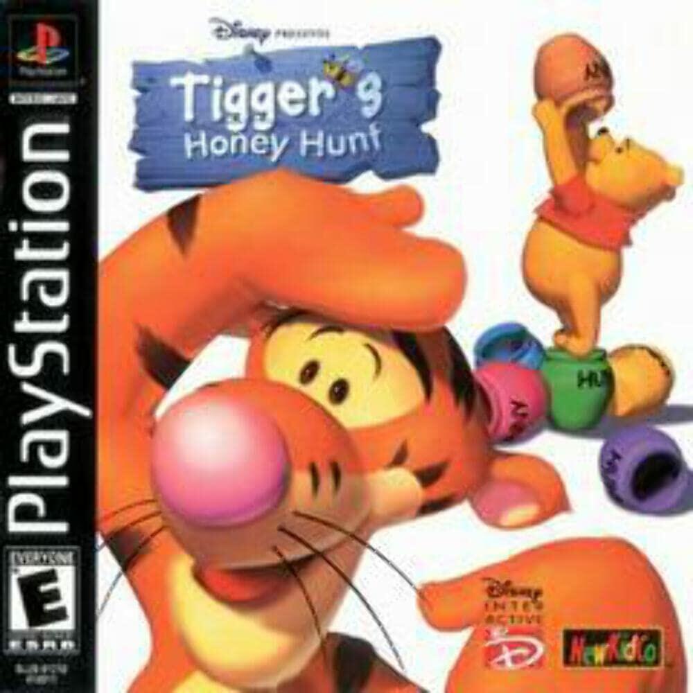 Tigger's Honey Hunt PS1 PlayStation 1 + Reg Card Complete - Excellent