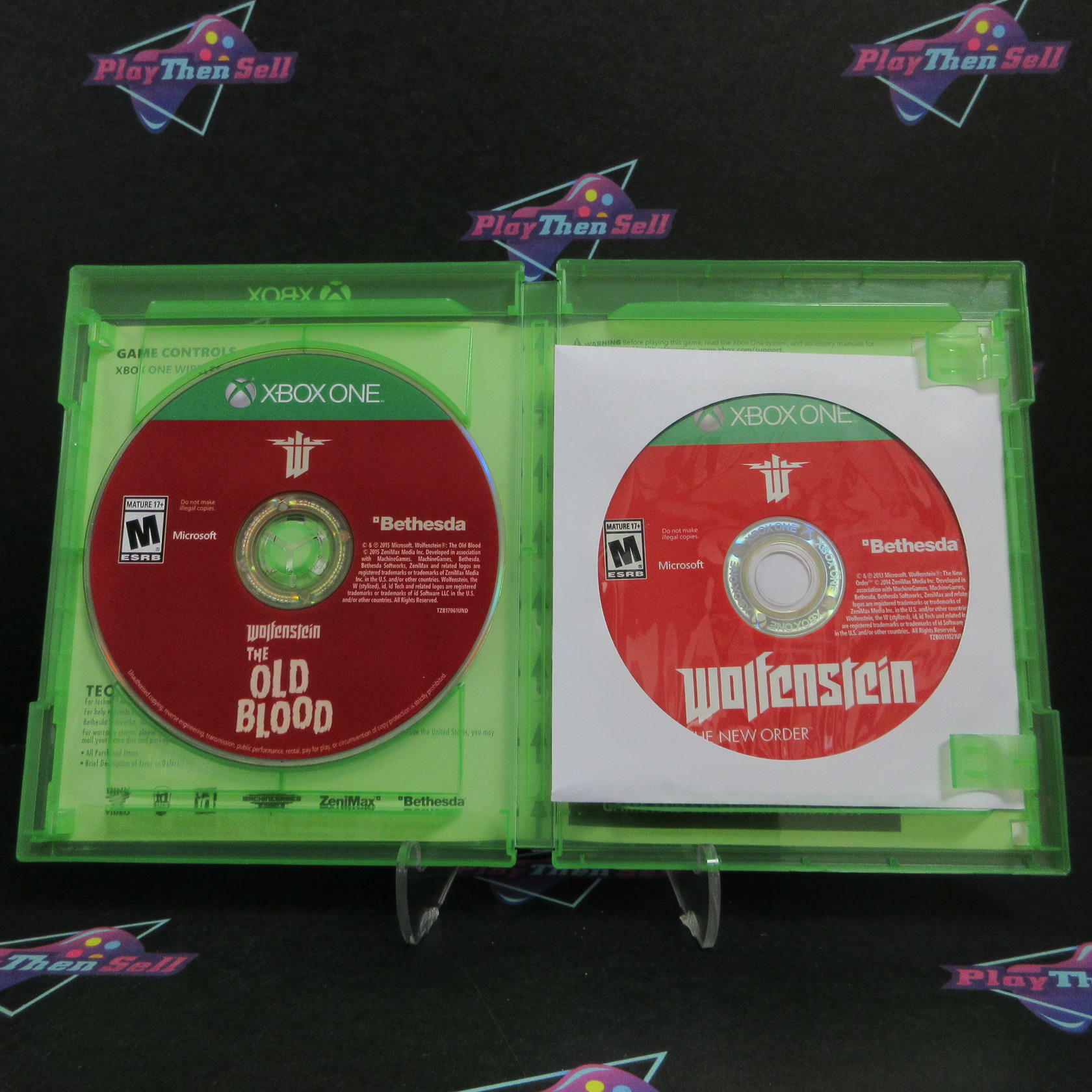 Wolfenstein The New Order / The Old Blood Xbox One Complete - Refurbished