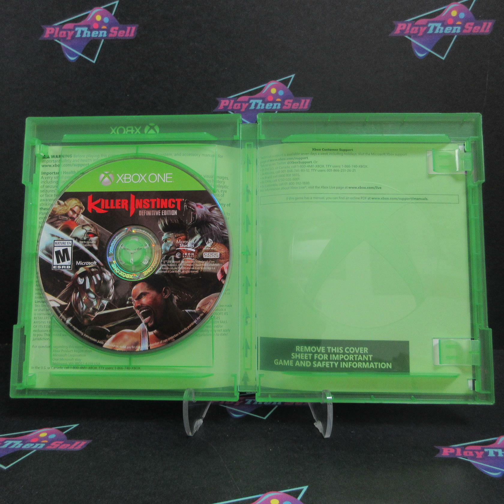 Killer Instinct Definitive Edition Xbox One + Soundtrack Complete - Excellent