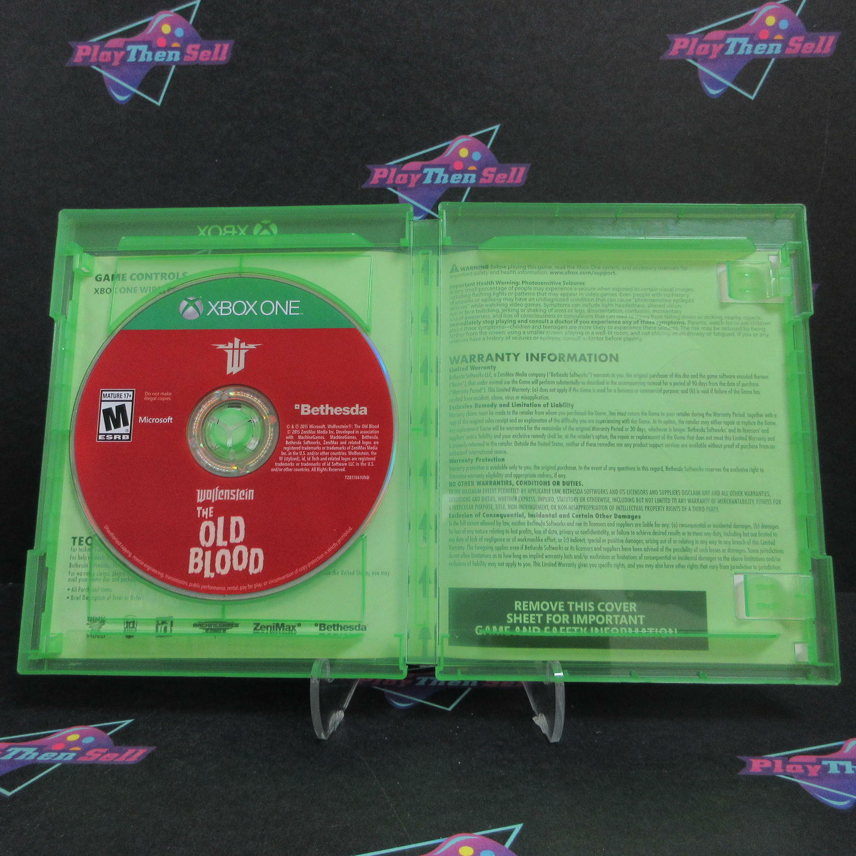 Wolfenstein The New Order / The Old Blood Xbox One Complete - Refurbished