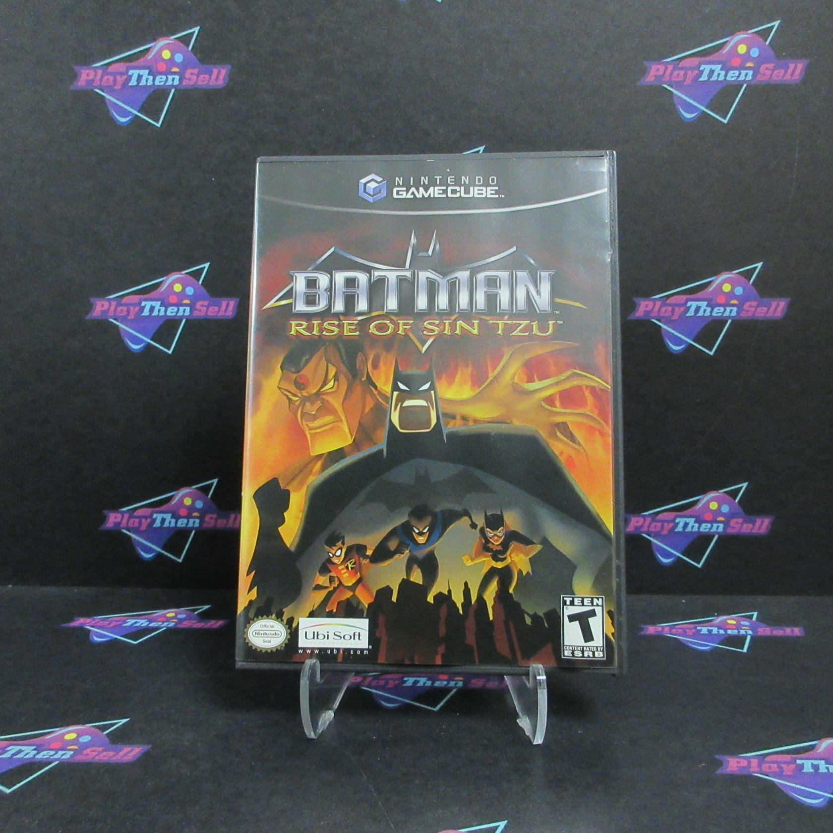 Batman Rise of Sin Tzu Nintendo GameCube + Reg Card Complete - Refurbished