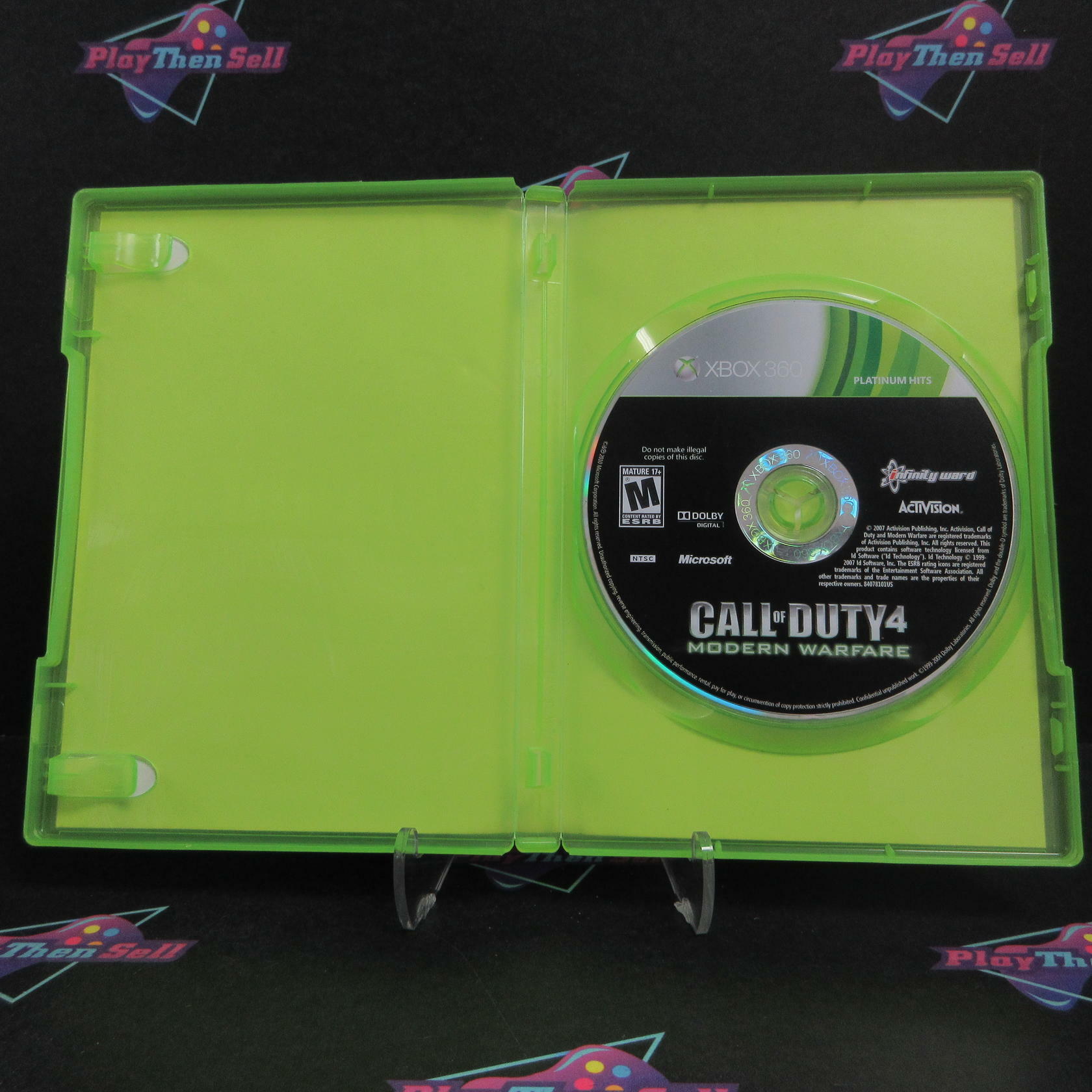 Call of Duty 4 Modern Warfare Xbox 360 PH AD/NM - Very Good