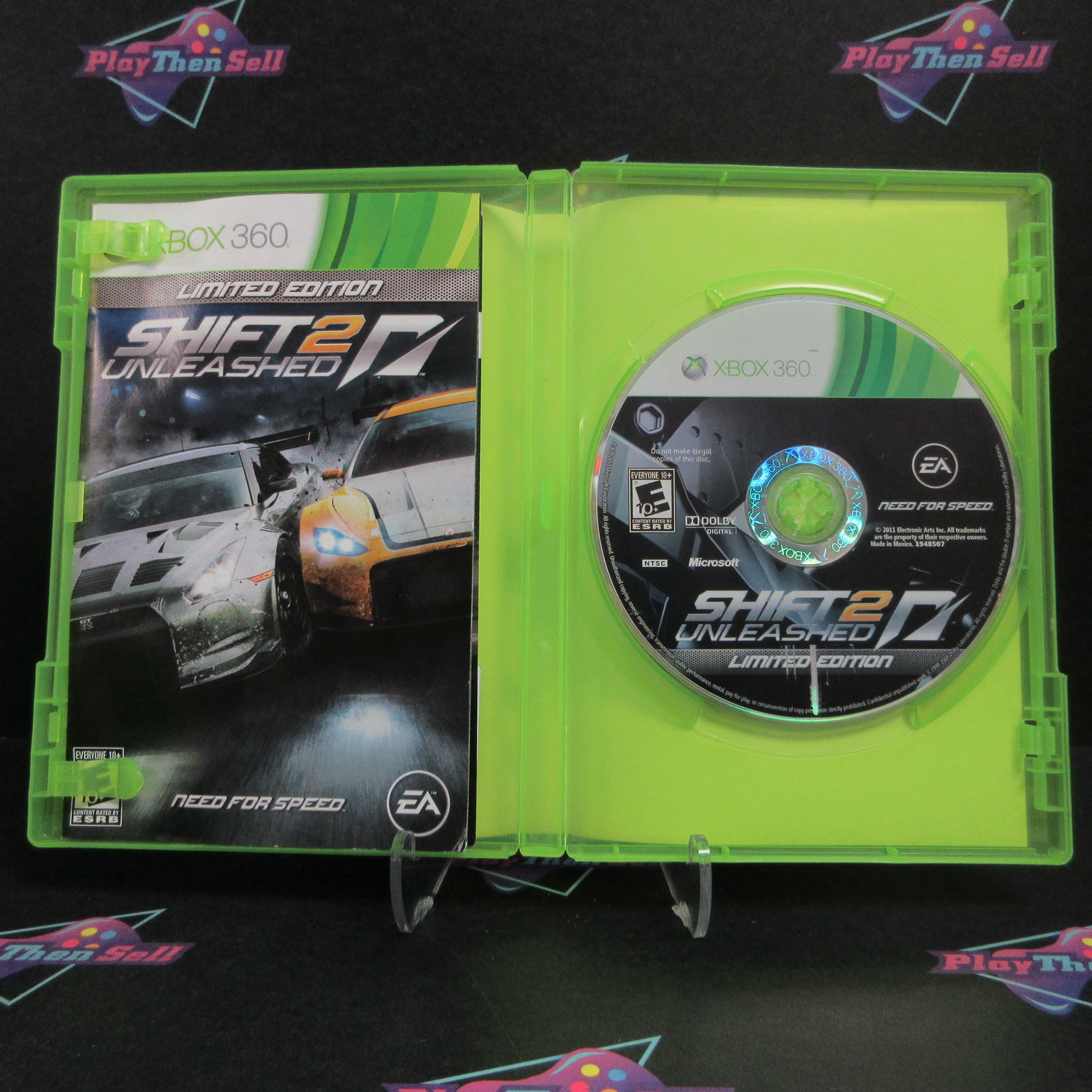 Shift 2 Unleashed Xbox 360 DD Complete  CIB - Very Good
