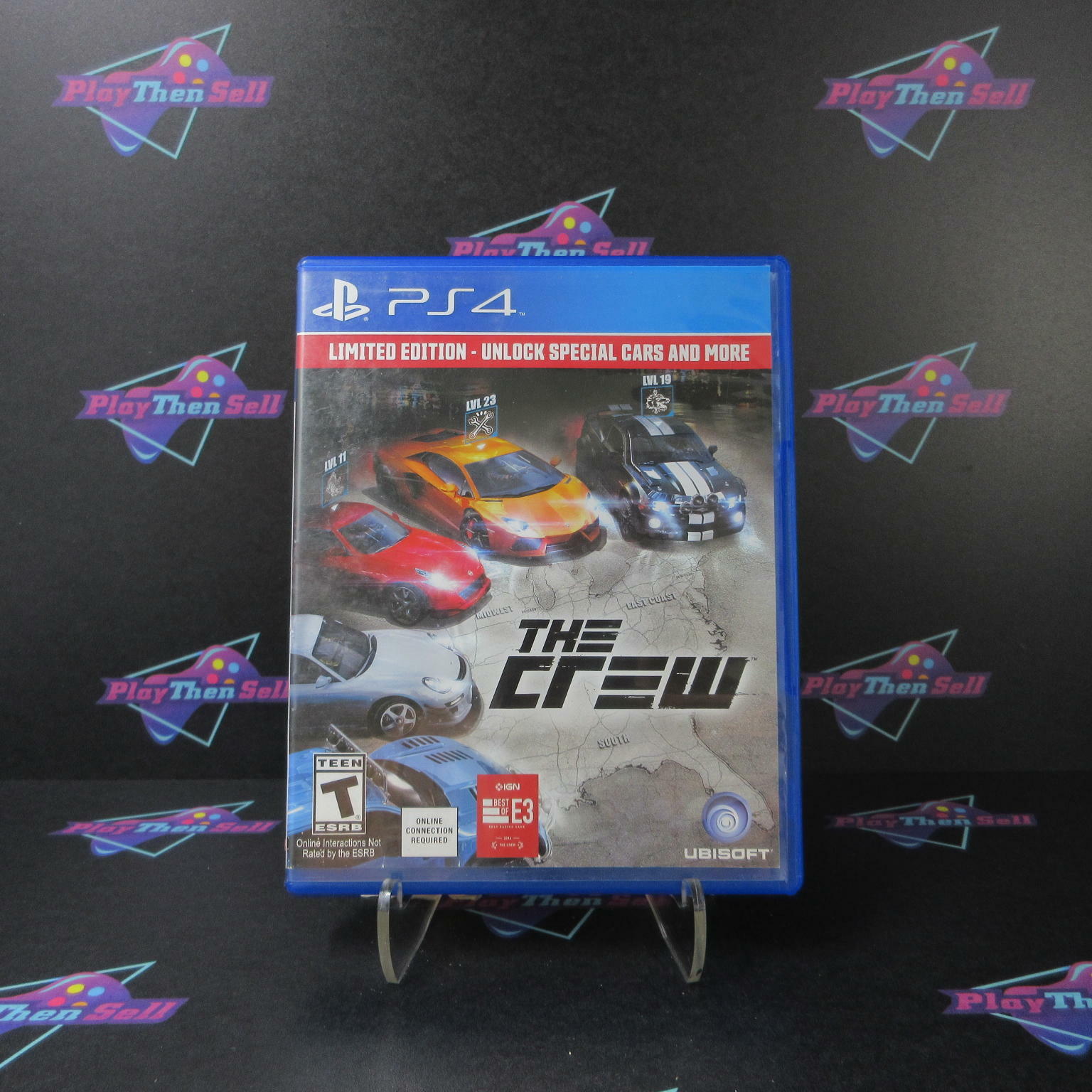 The Crew Limited Edition PS4 PlayStation 4 AD - Very Good