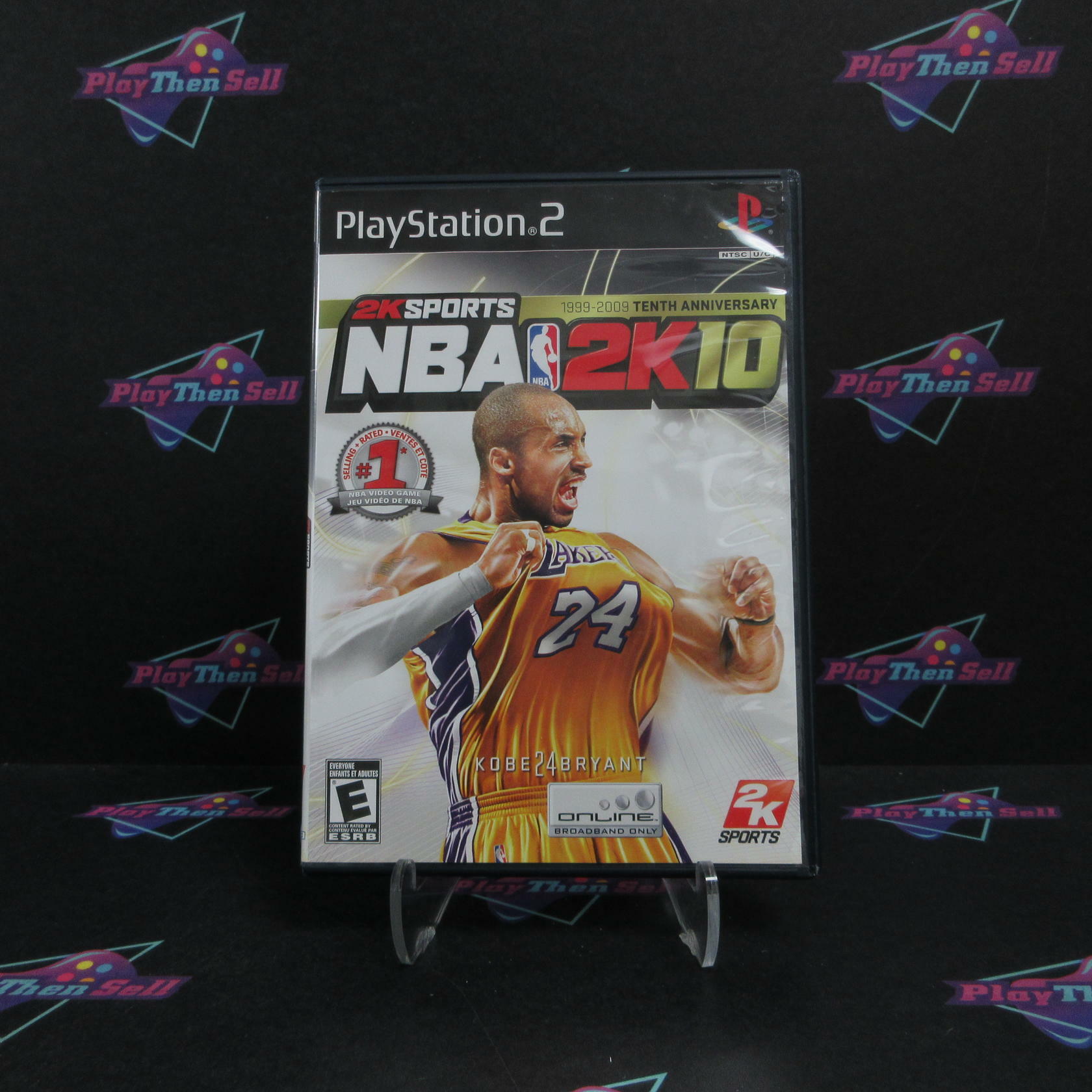 NBA 2K10 PS2 PlayStation 2 Complete - Excellent
