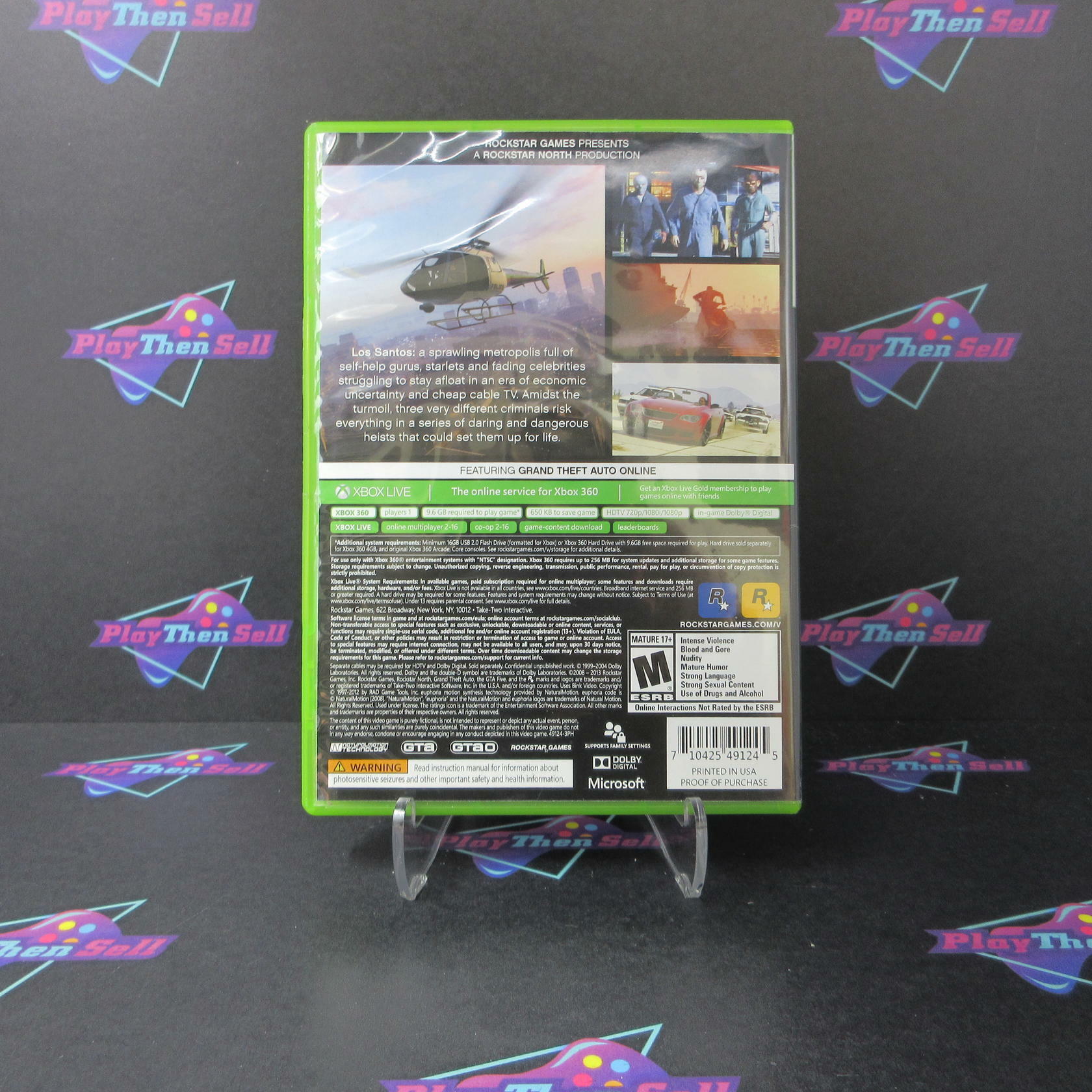Grand Theft Auto V Best Seller Xbox 360 Complete - Excellent