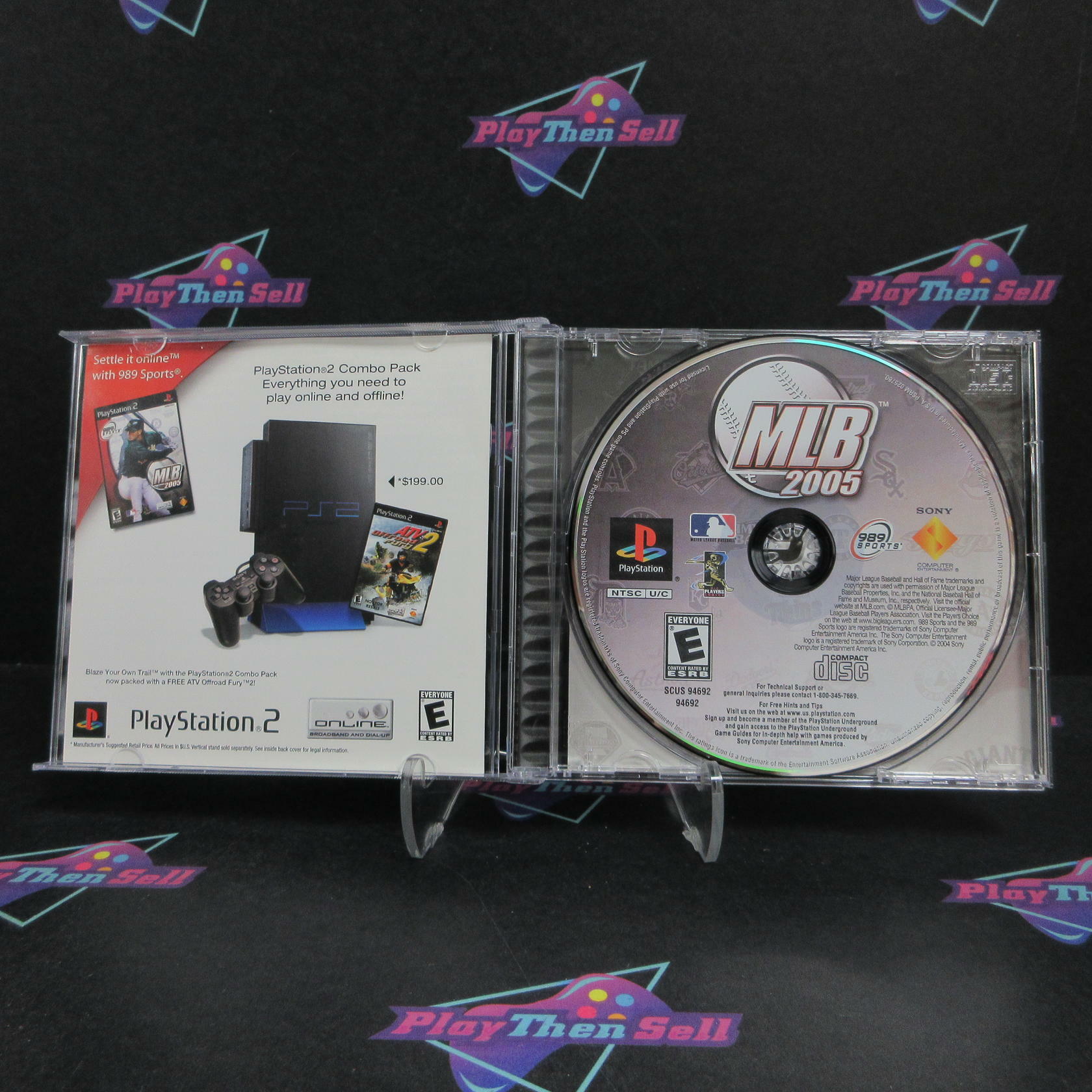 MLB 2005 PS1 PlayStation 1 Complete - Excellent