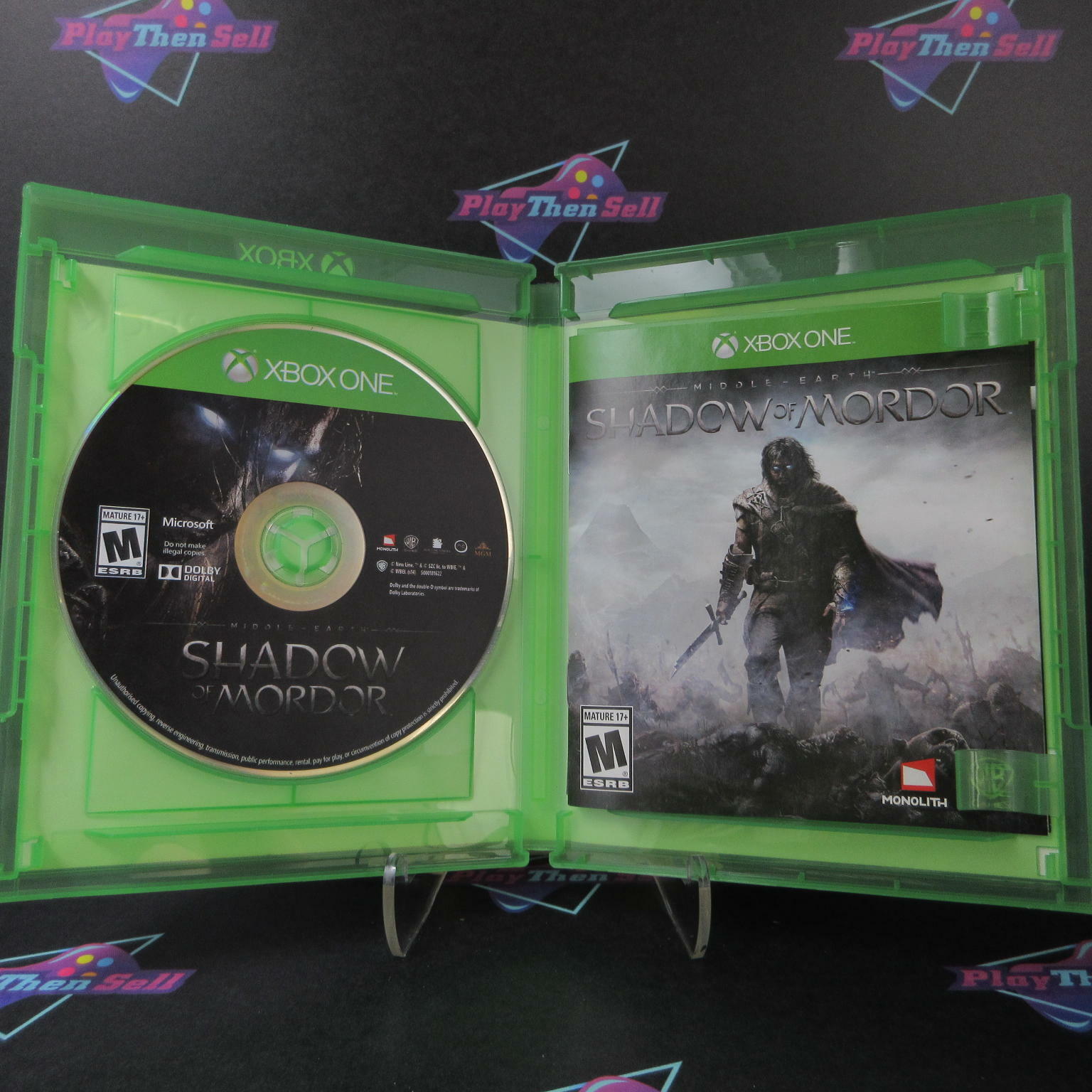Middle Earth Shadow of Mordor Xbox One Complete - Excellent