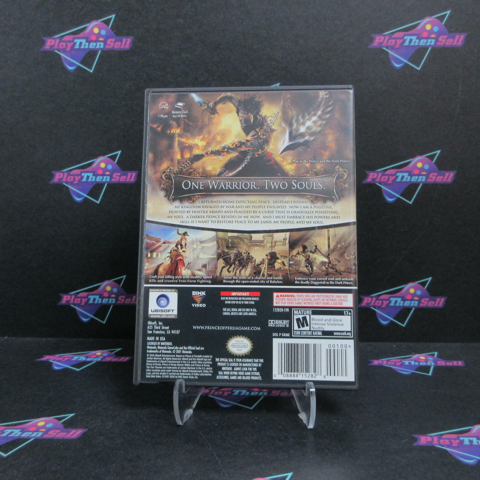 Prince of Persia The Two Thrones Nintendo GameCube Complete - Refurbished