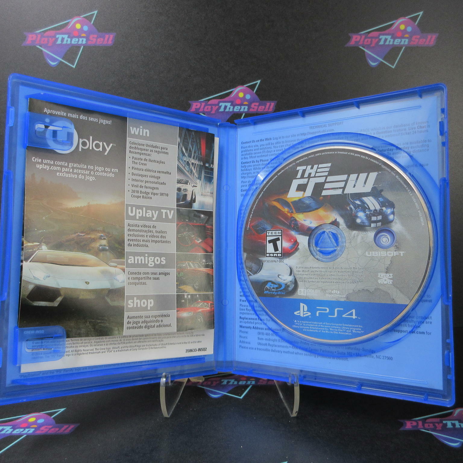 The Crew Limited Edition PS4 PlayStation 4 AD - Very Good