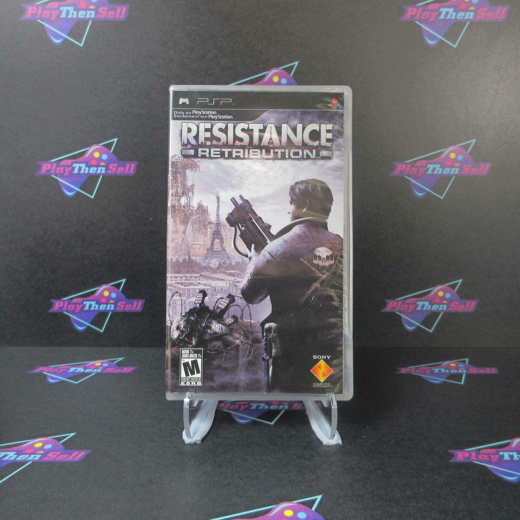 Resistance Retribution Sony PSP + Reg Card Complete - Refurbished