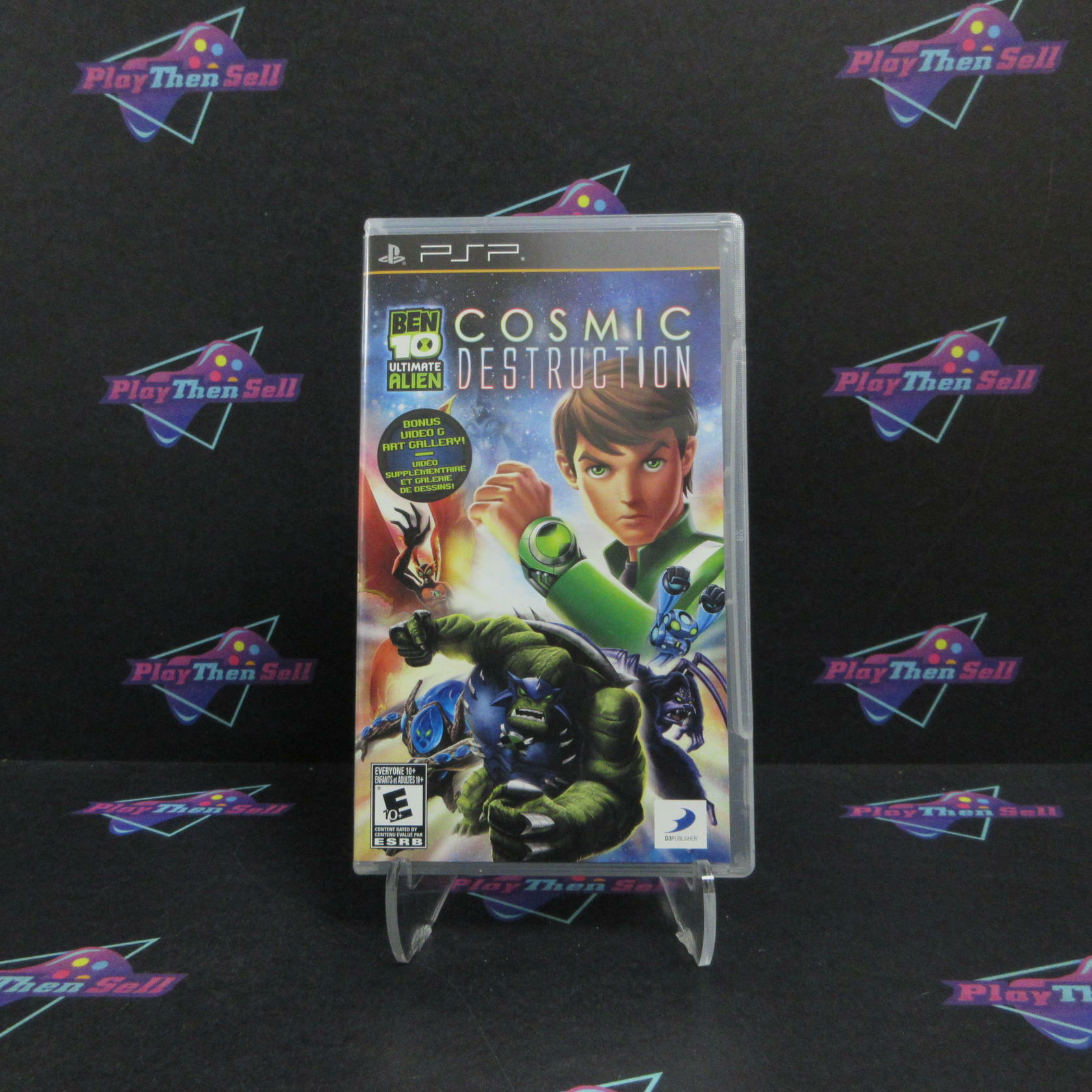 Ben 10 Ultimate Alien Cosmic Destruction Sony PSP Complete - Refurbished