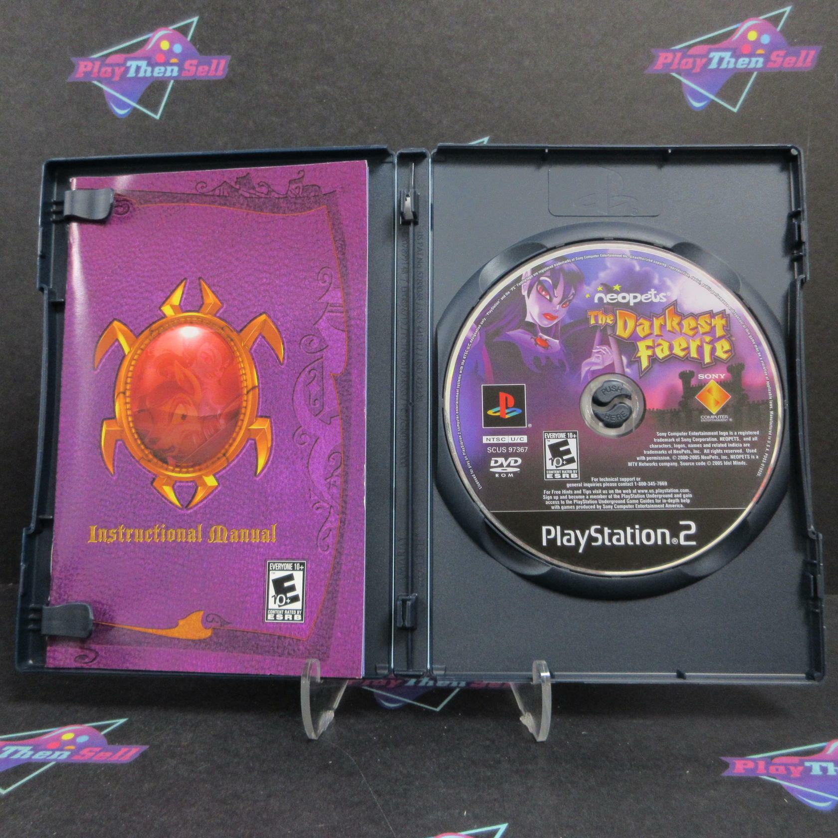 Neopets The Darkest Faerie PS2 PlayStation 2 Complete - Excellent
