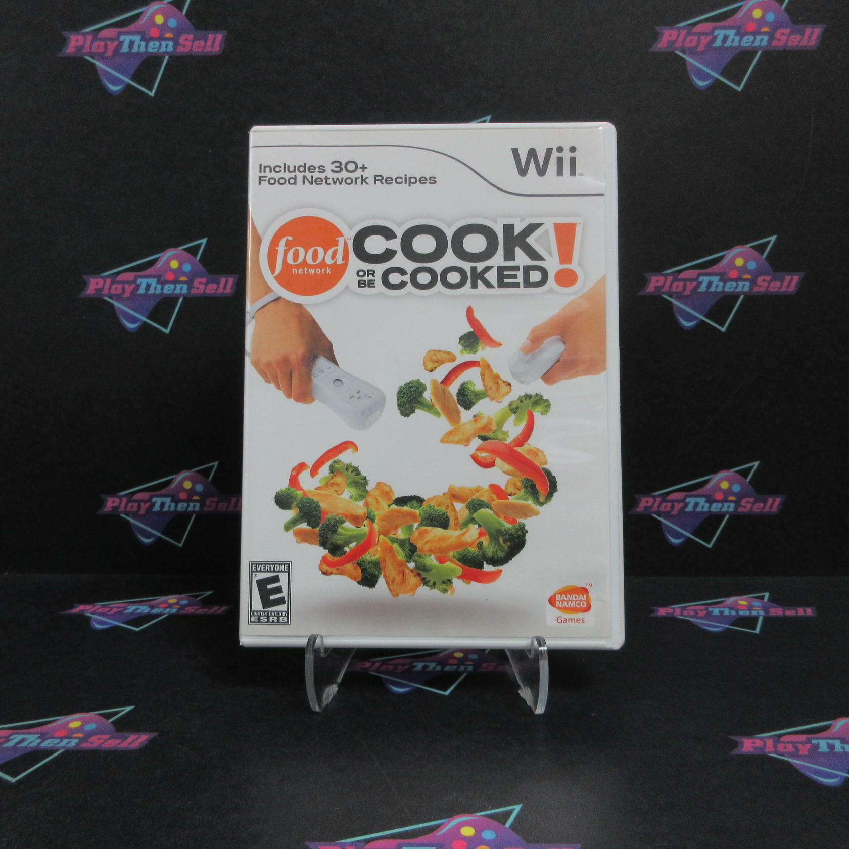 Food Network Cook or be Cooked Nintendo Wii MD Complete CIB - Very Good